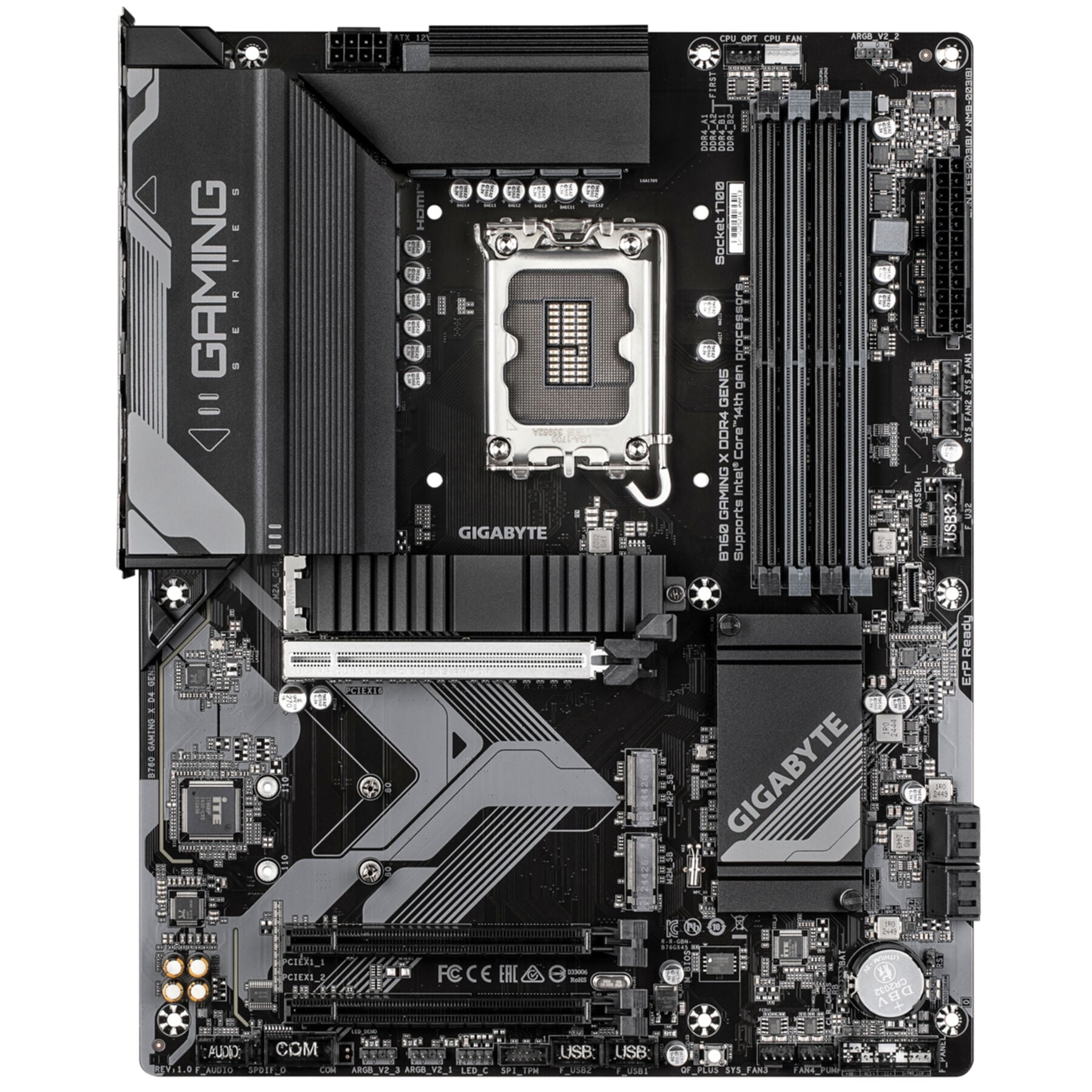 Gigabyte Mainboard »B760 GAMING X DDR4 GEN5 Mainboard – Unterstützt Intel Core Prozessoren«