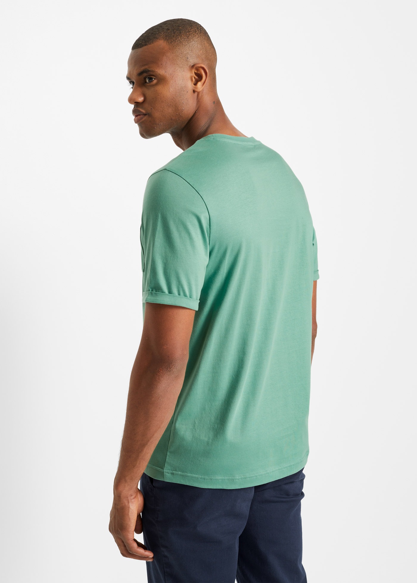 Thumbnail - bonprix T-Shirt Packung, 2 tlg. mit Rundhalsausschnitt und Brusttasche