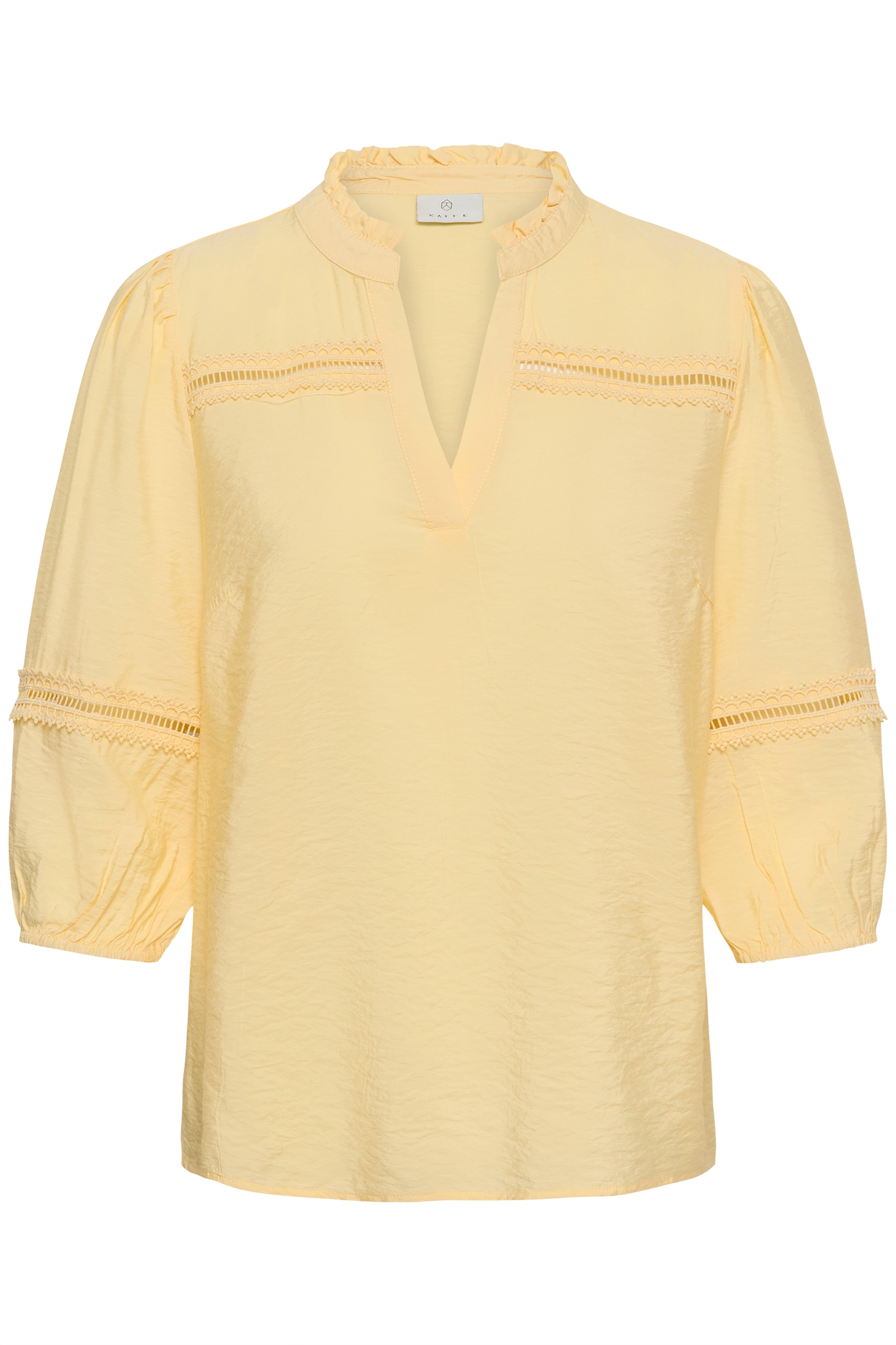KAFFE Langarmbluse "Damen Bluse langarm KAsonja"
