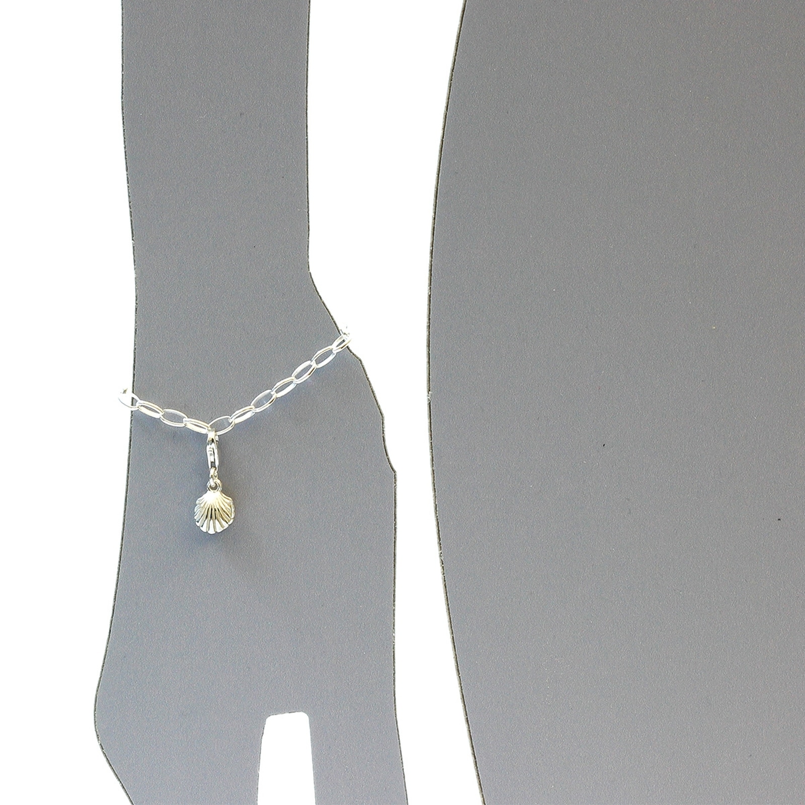 OSTSEE-SCHMUCK Kettenanhänger »- Muschel - Silber 925/000 - Bernstein«