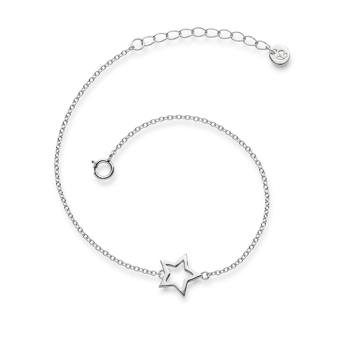 Damen Gliederarmband "X965", Silber 925 (Sterlingsilber)silber, GLANZSTÜCKE MÜNCHEN, Silber 925 (Sterlingsilber), Armbänder, aus Sterling Silber