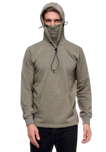 Kapuzensweatshirt, mit intregrierter Mund-Nasen-Bedeckung