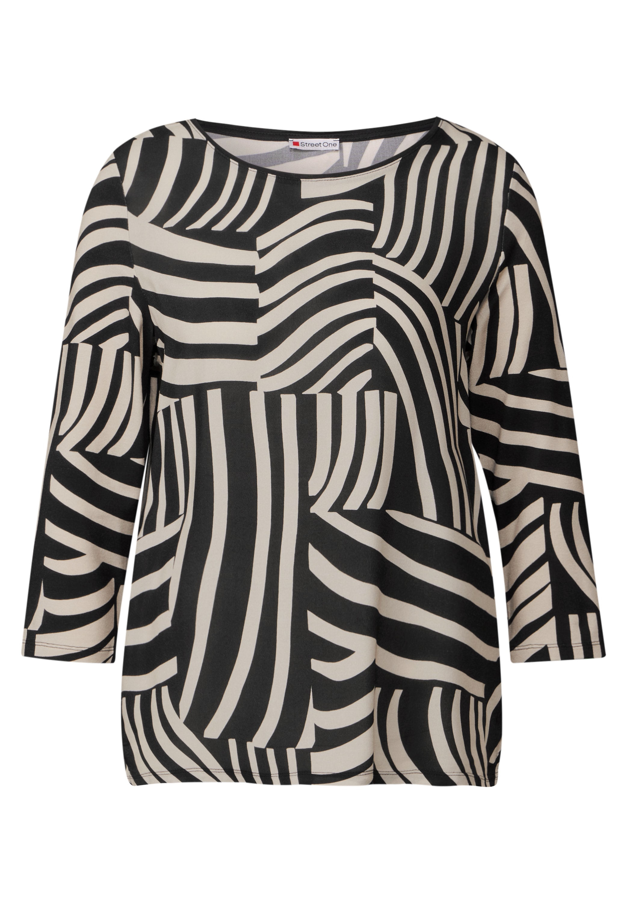 STREET ONE 3/4-Arm-Shirt, mit 3/4 Ärmeln
