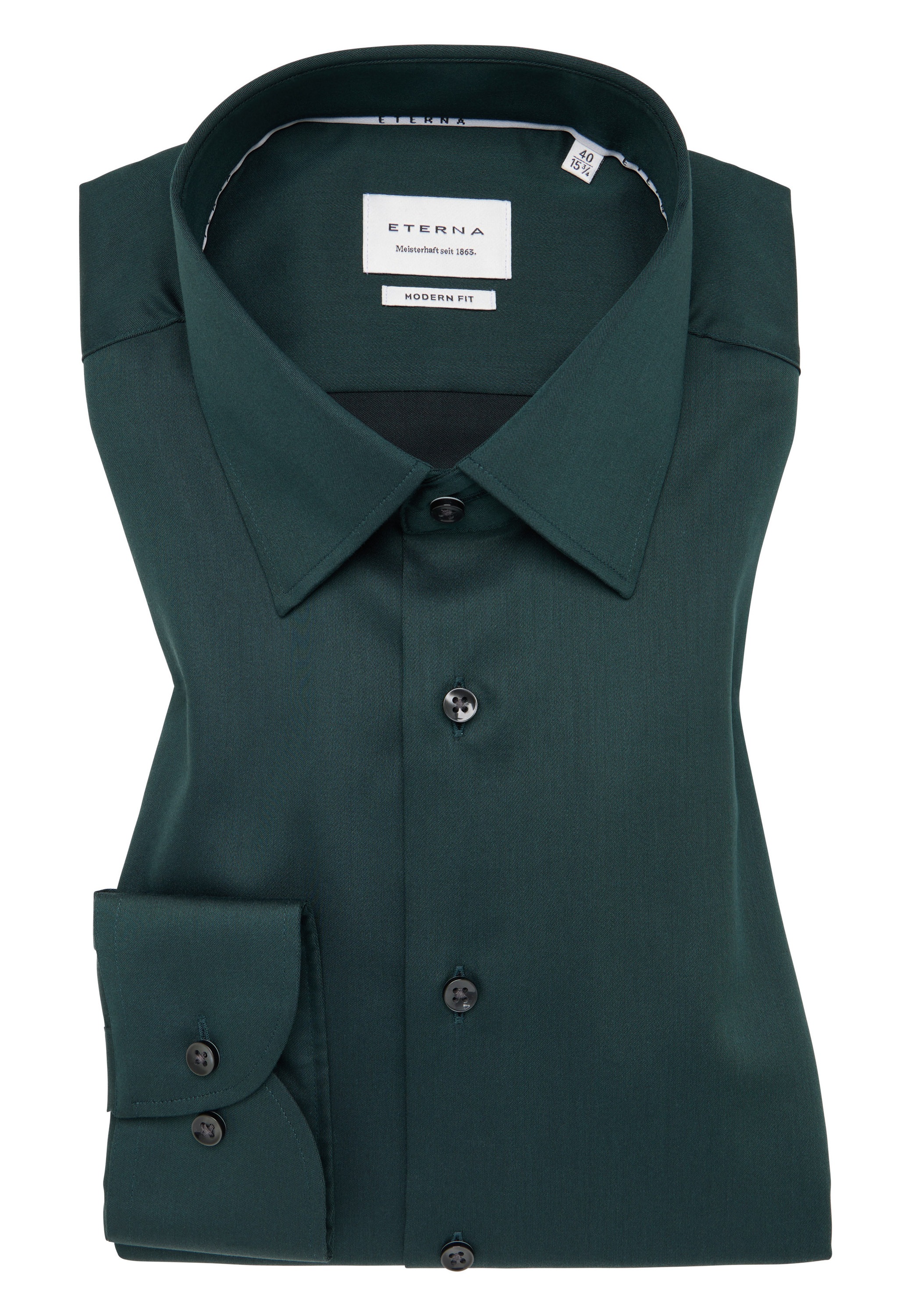 Eterna Langarmhemd »MODERN FIT«, NON IRON (bügelfrei)