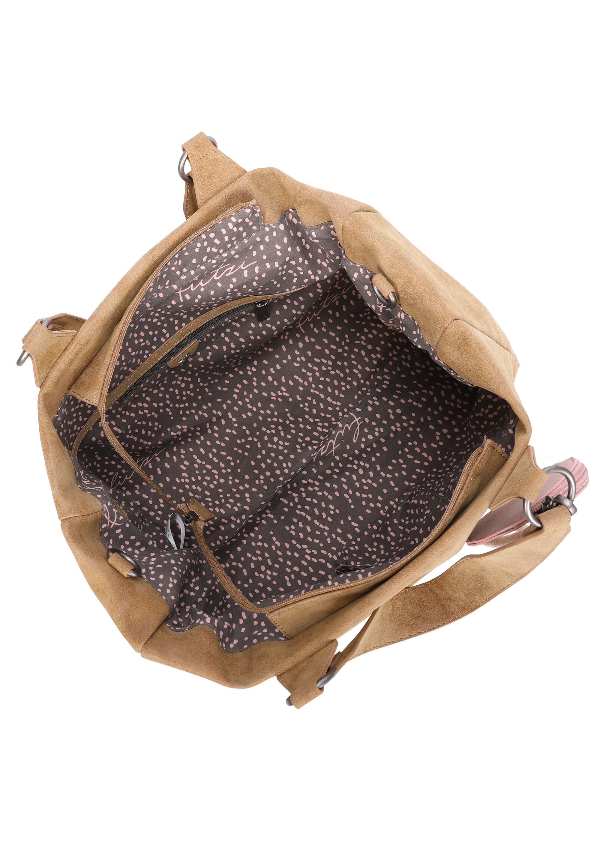 Fritzi aus Preußen Henkeltasche »Izzy Vintage«, mit Taschen-Anhänger und Schlüsselschlange