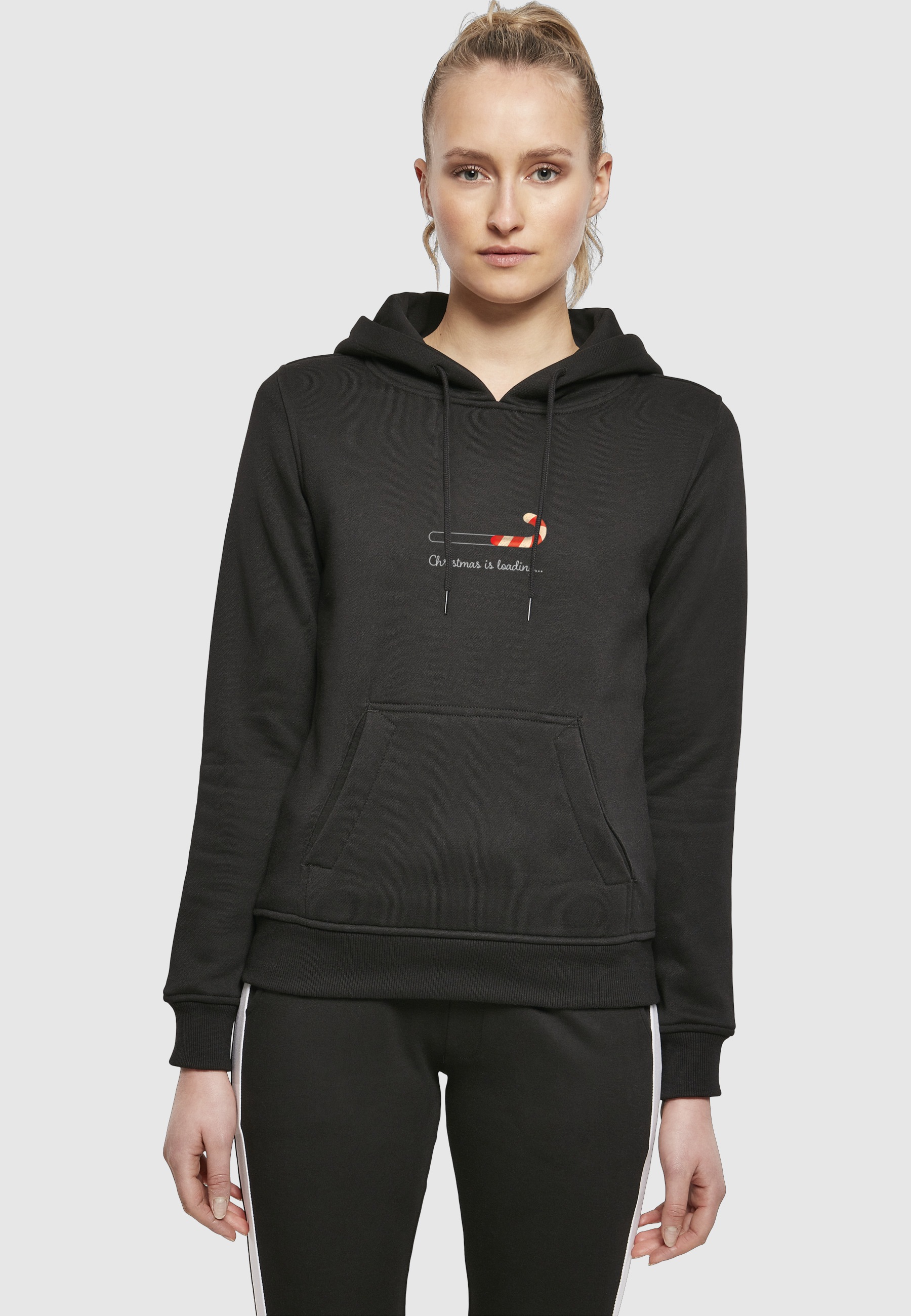 Merchcode Christmas Loading Heavy Hoody Black Size XS 2