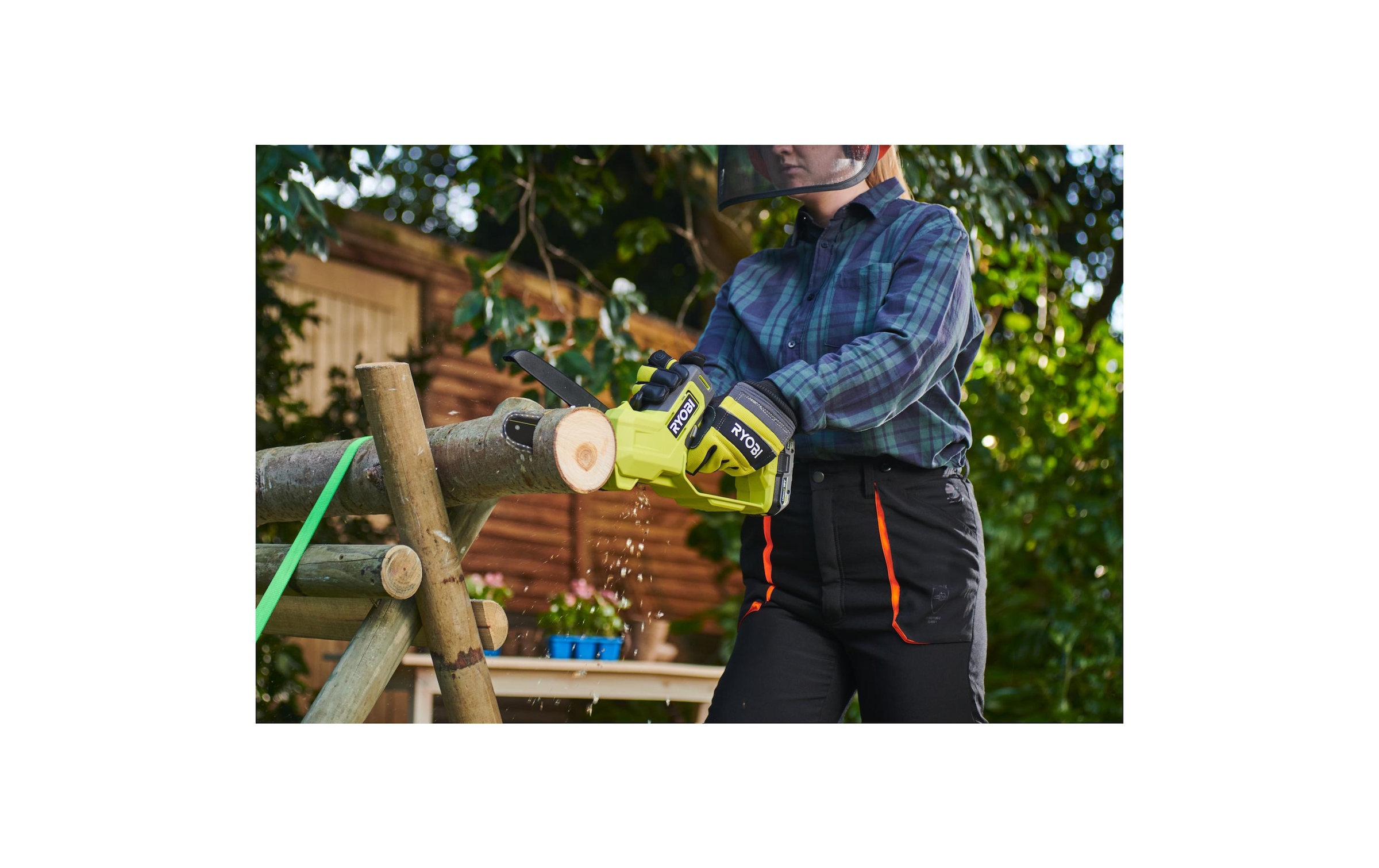 RYOBI Akku-Kettensäge »RYOBI 18 V, 15 cm, ohne Akku und Ladegerät«