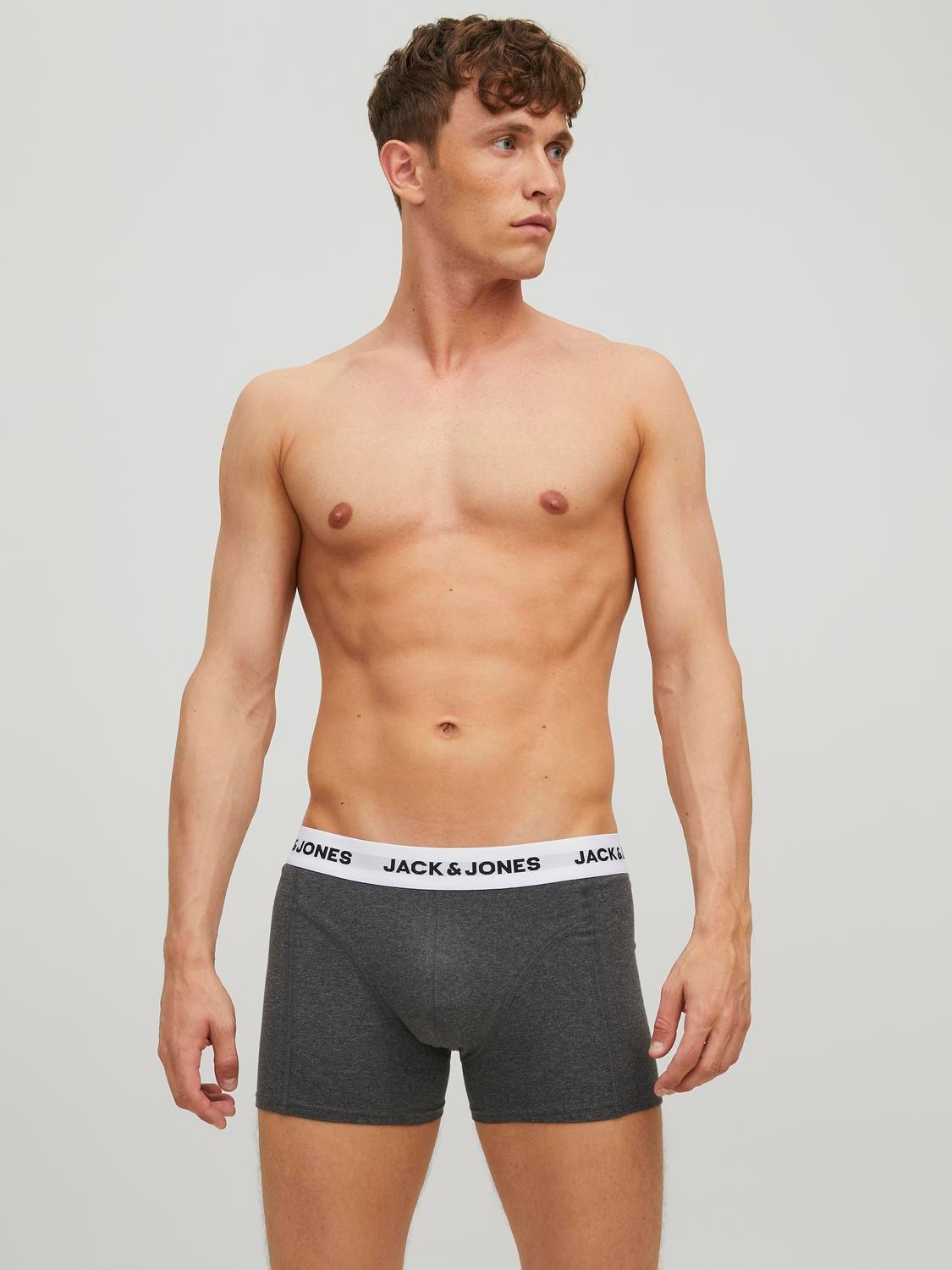 Jack & Jones Trunk »JACBASIC WHITE WB TRUNKS 5 PACK NOOS«, (Packung, 5 St.)