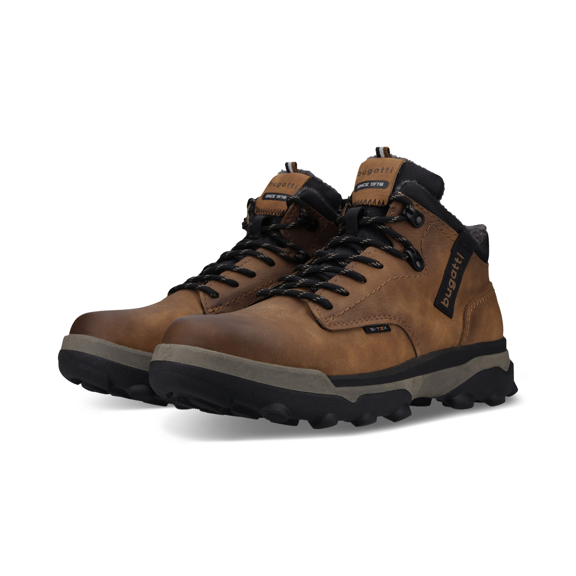 bugatti Boots, Stiefelette mit Profilsohle