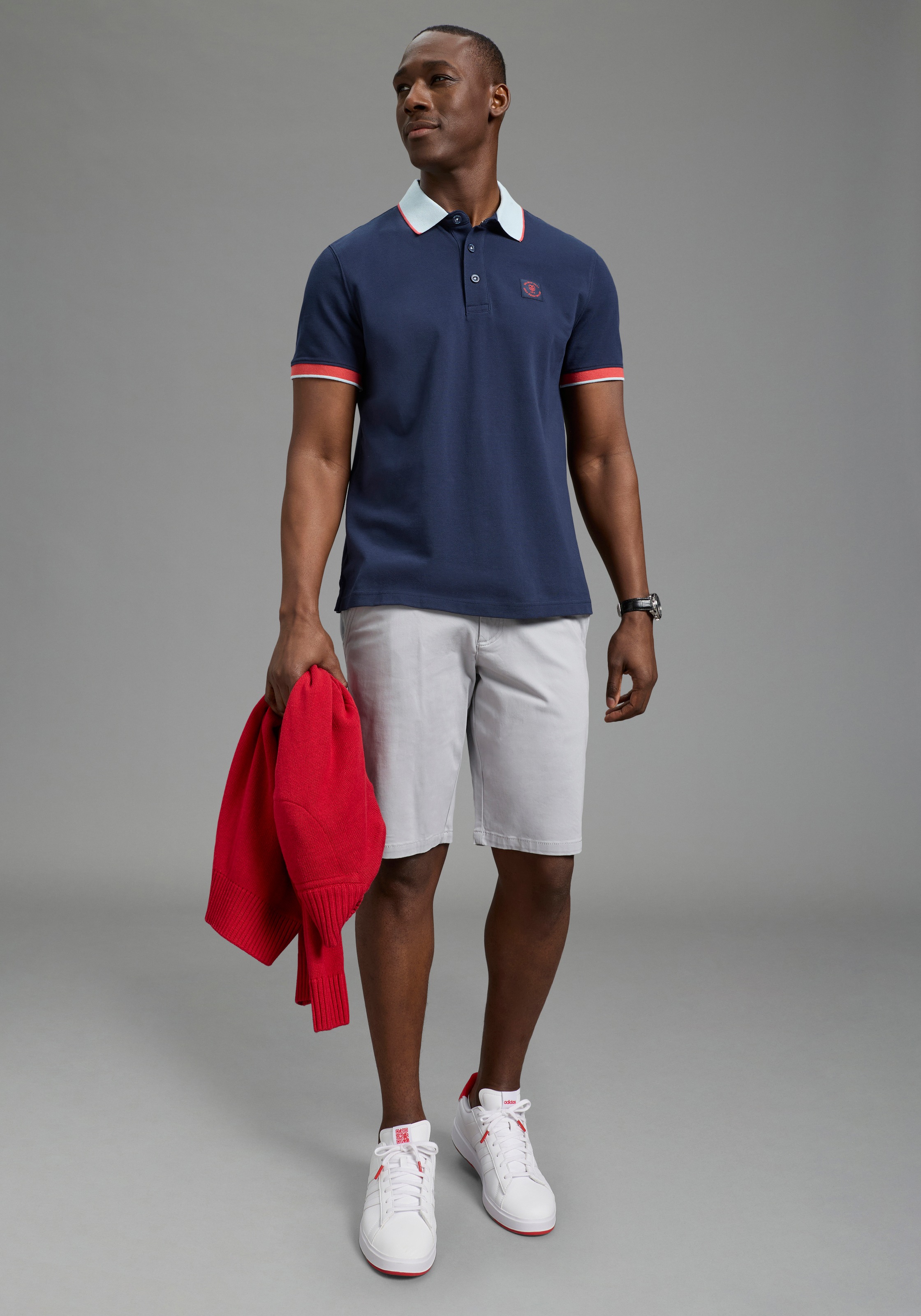 DELMAO Polo Shirt Dark Blue XL 2