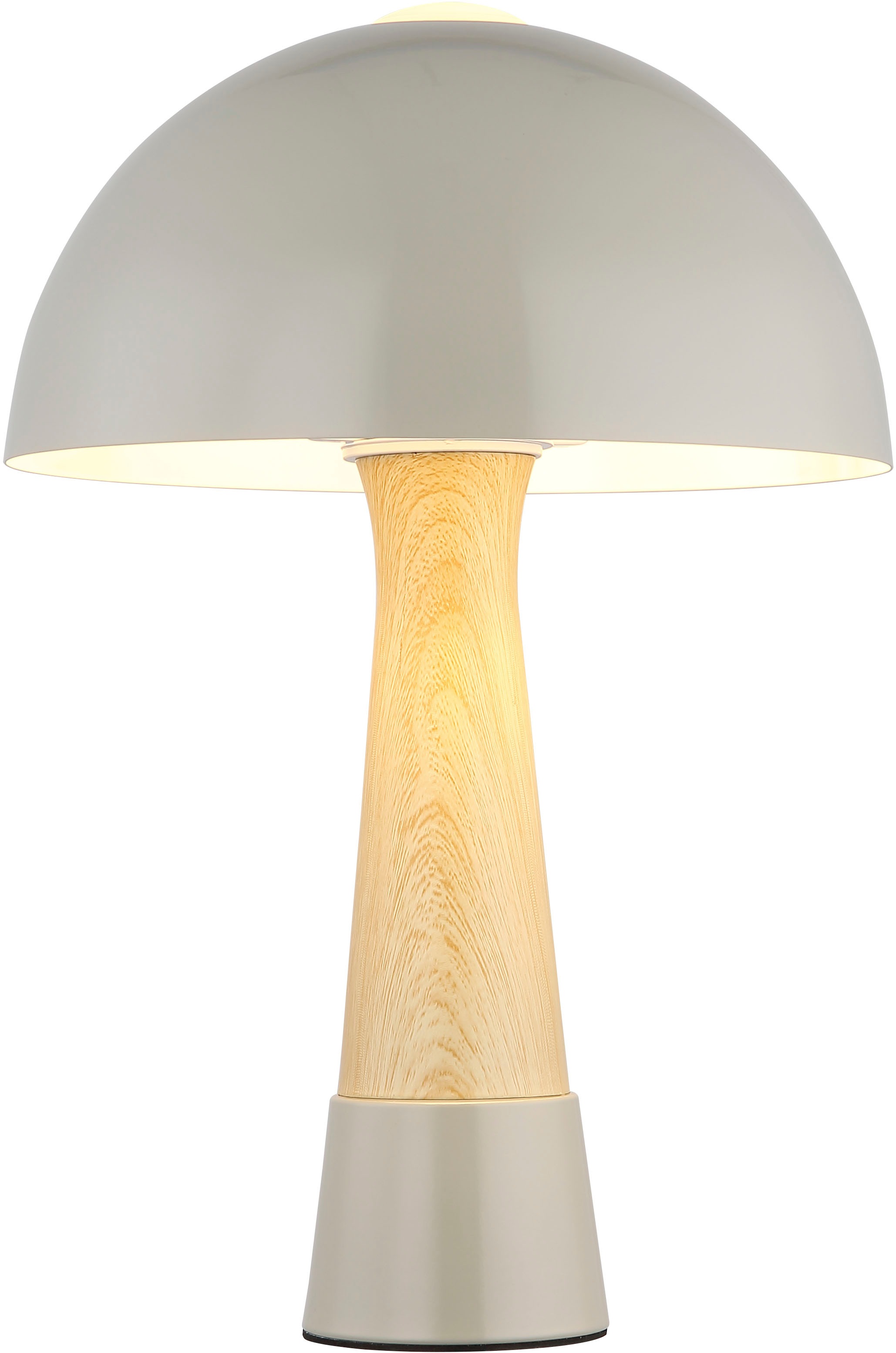NOWA Tischleuchte »PAULIN«, 1 flammig, Leuchtmittel E27 | ohne Leuchtmittel, Tischlampe, Design Leuchte