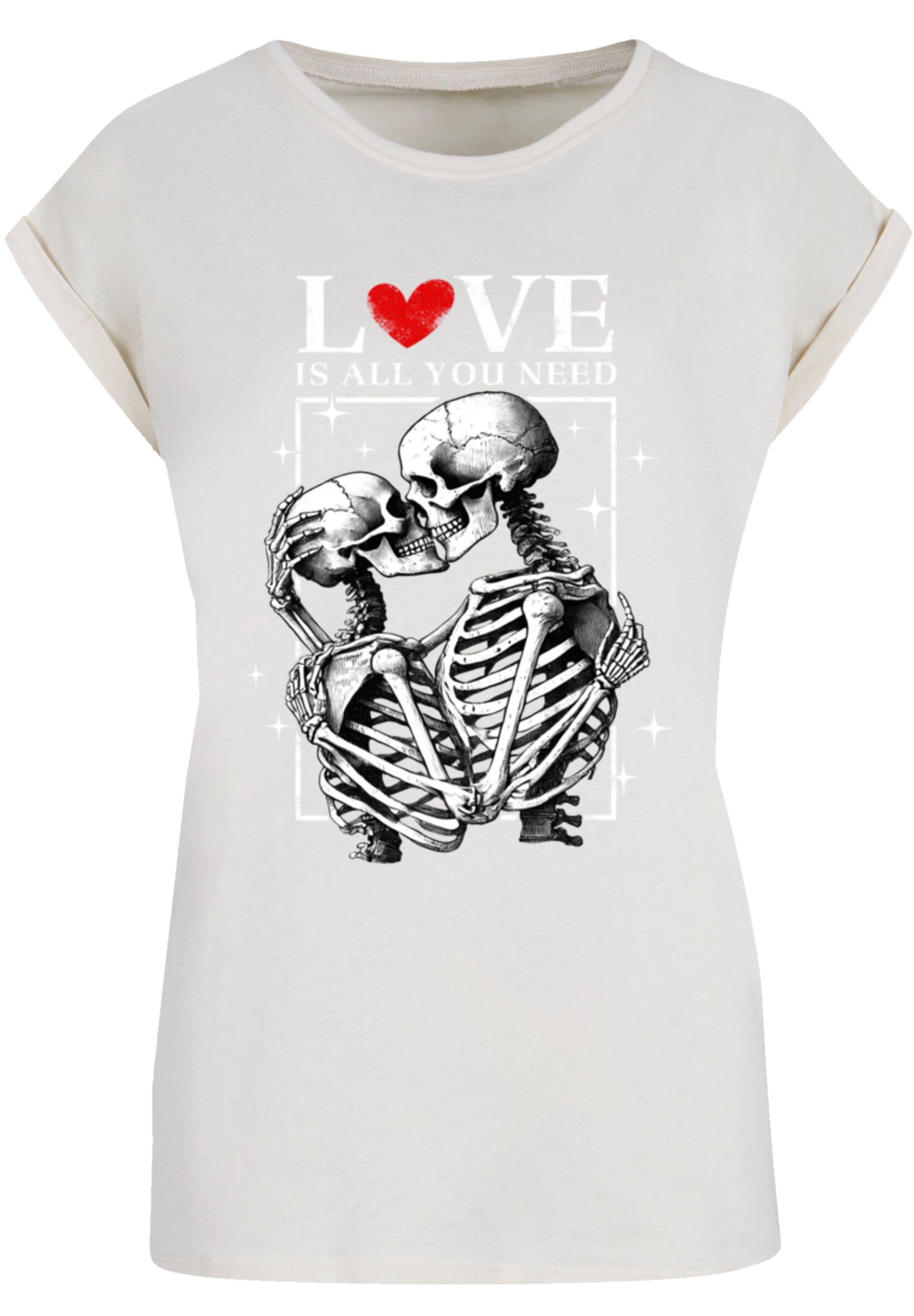 F4NT4STIC T-Shirt »Love is all you need«, Premium Qualität