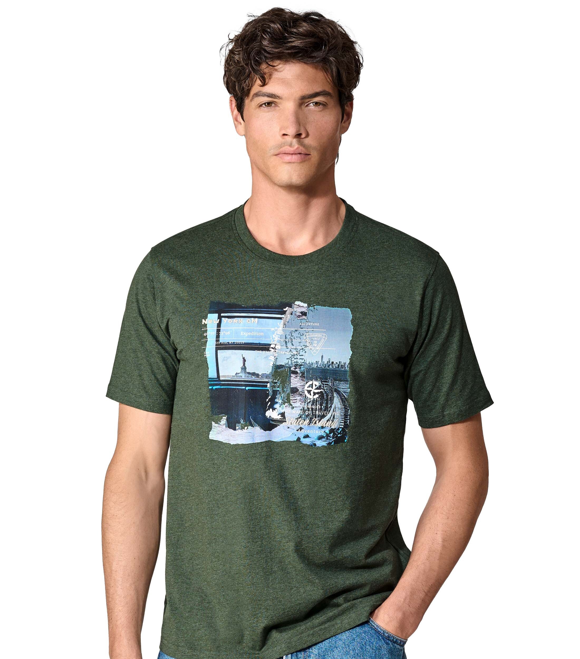 CASAMODA T-Shirt "CASAMODA T-Shirt uni" günstig online kaufen