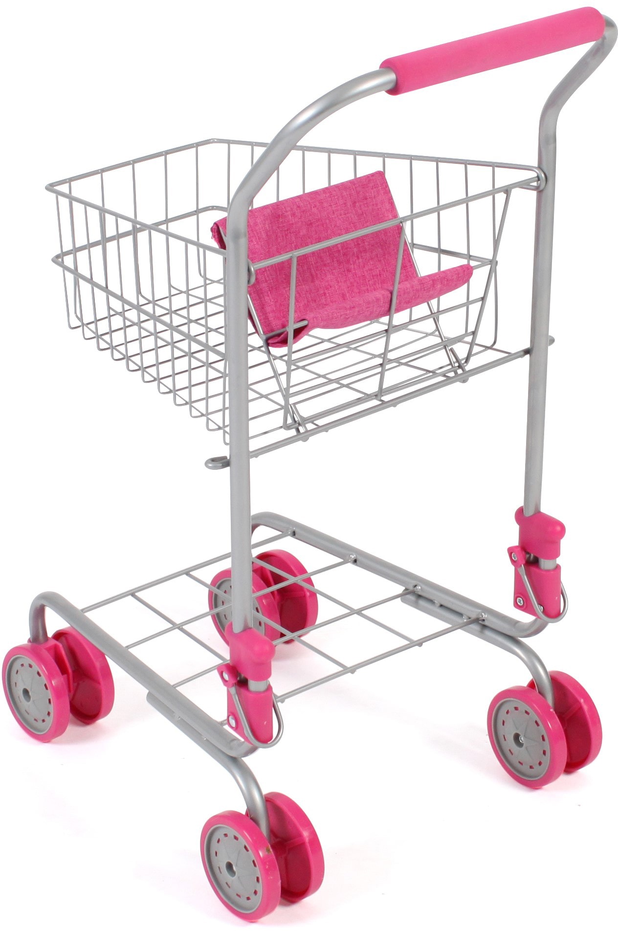 CHIC2000 Spiel-Einkaufswagen »Pink«, mit Puppensitz