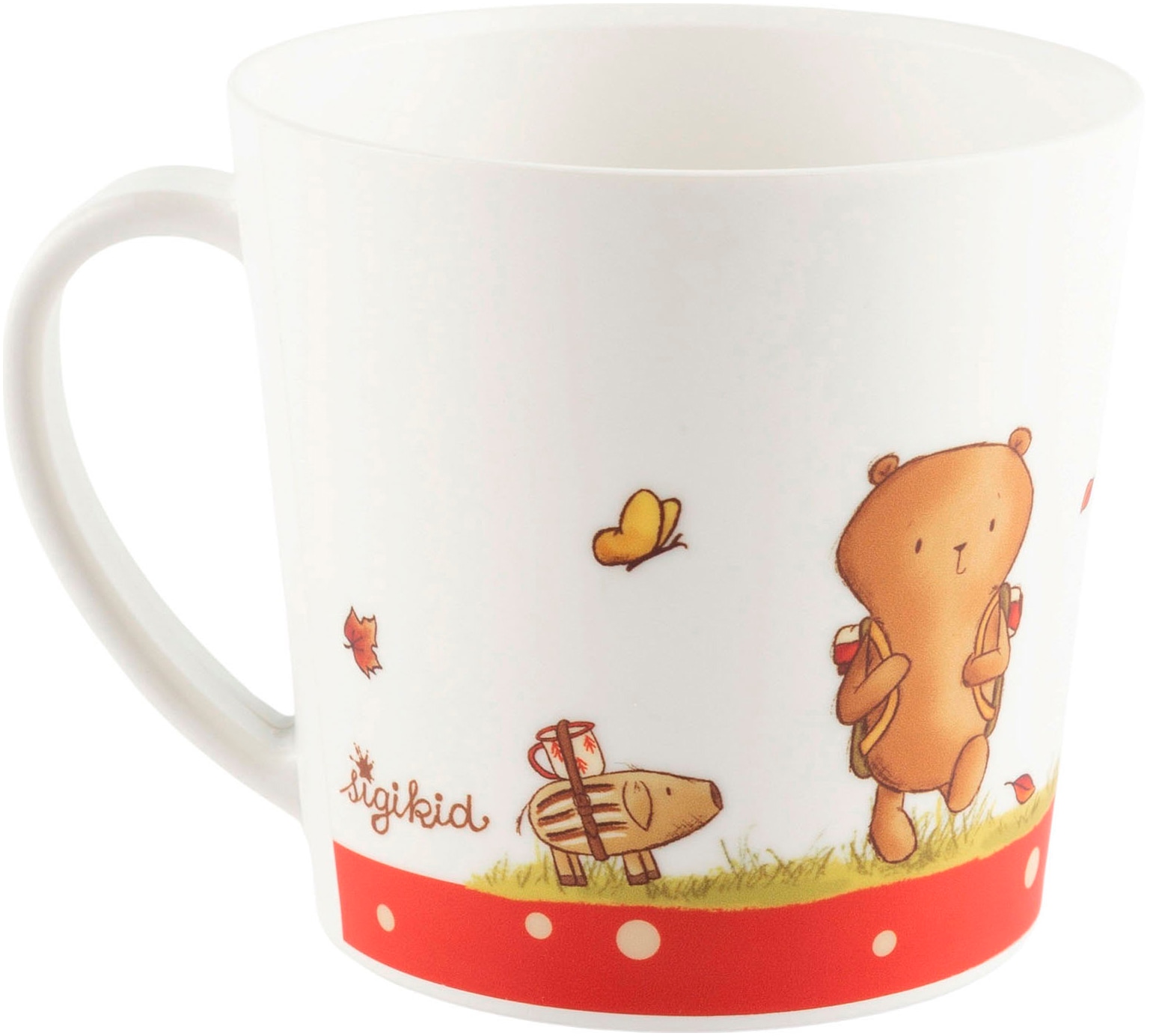 Sigikid Tasse »Campingtasse Mister O'Lui und Rupert, Mister O'Lui - 1 Henkel«