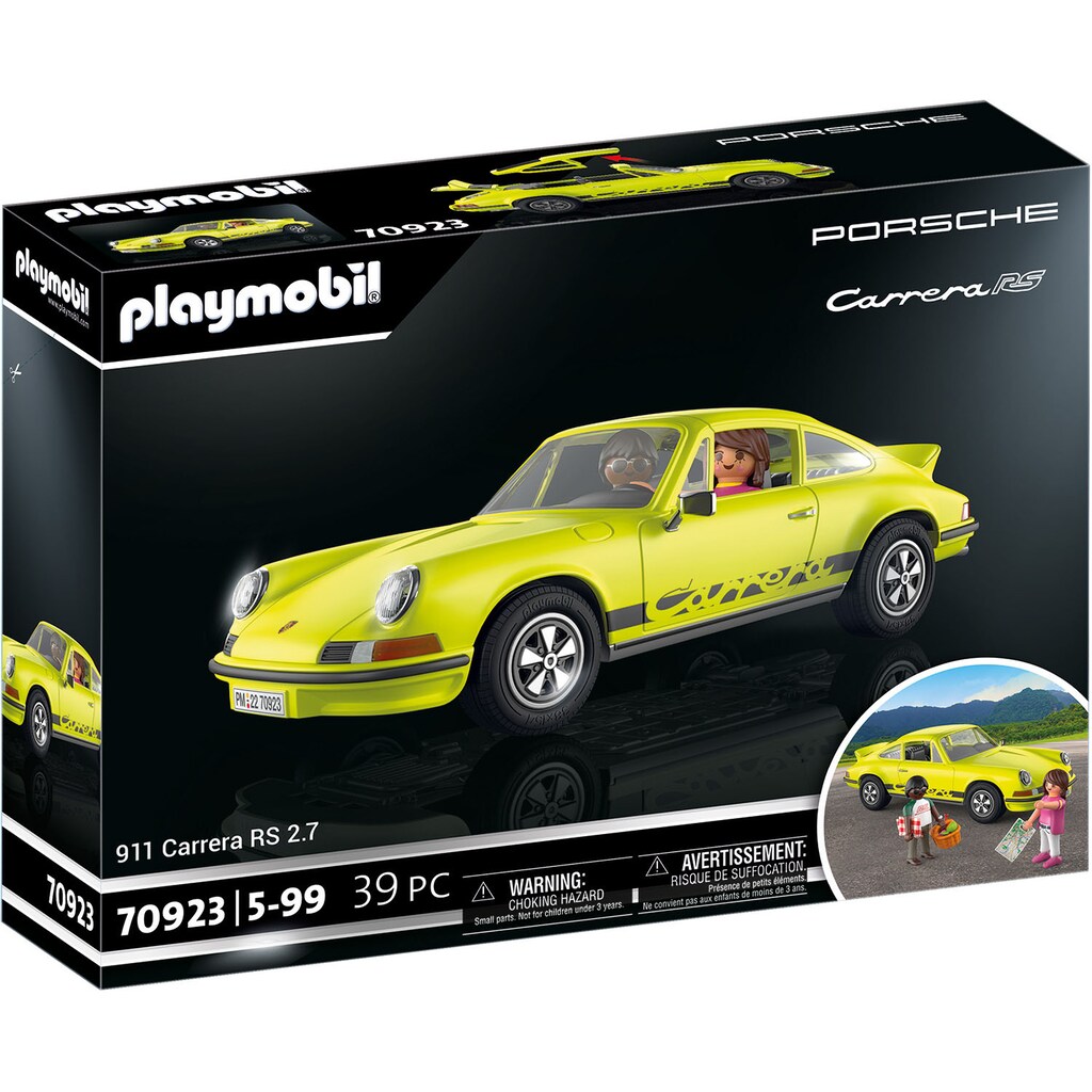 Playmobil® Konstruktions-Spielset »Porsche 911 Carrera RS 2.7 (70923), Classic Cars«, (39 St.)