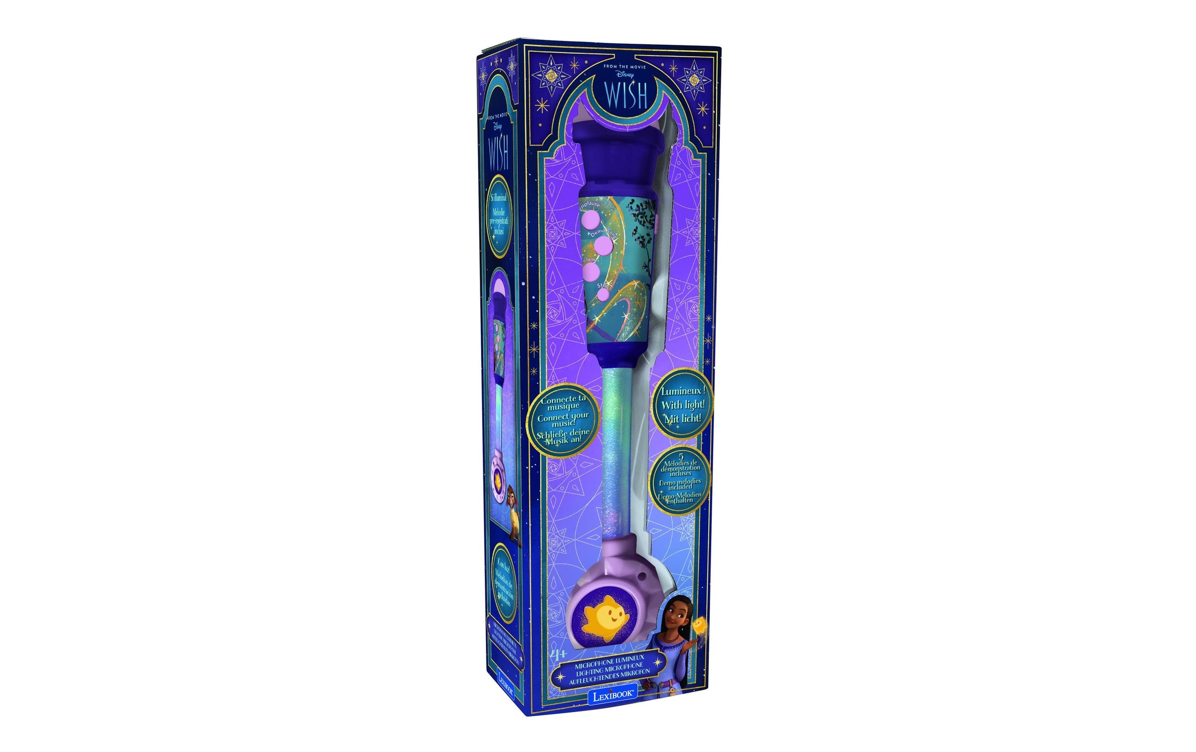 Lexibook® Lernspielzeug »Disney Wish Trendy Mikrofon«