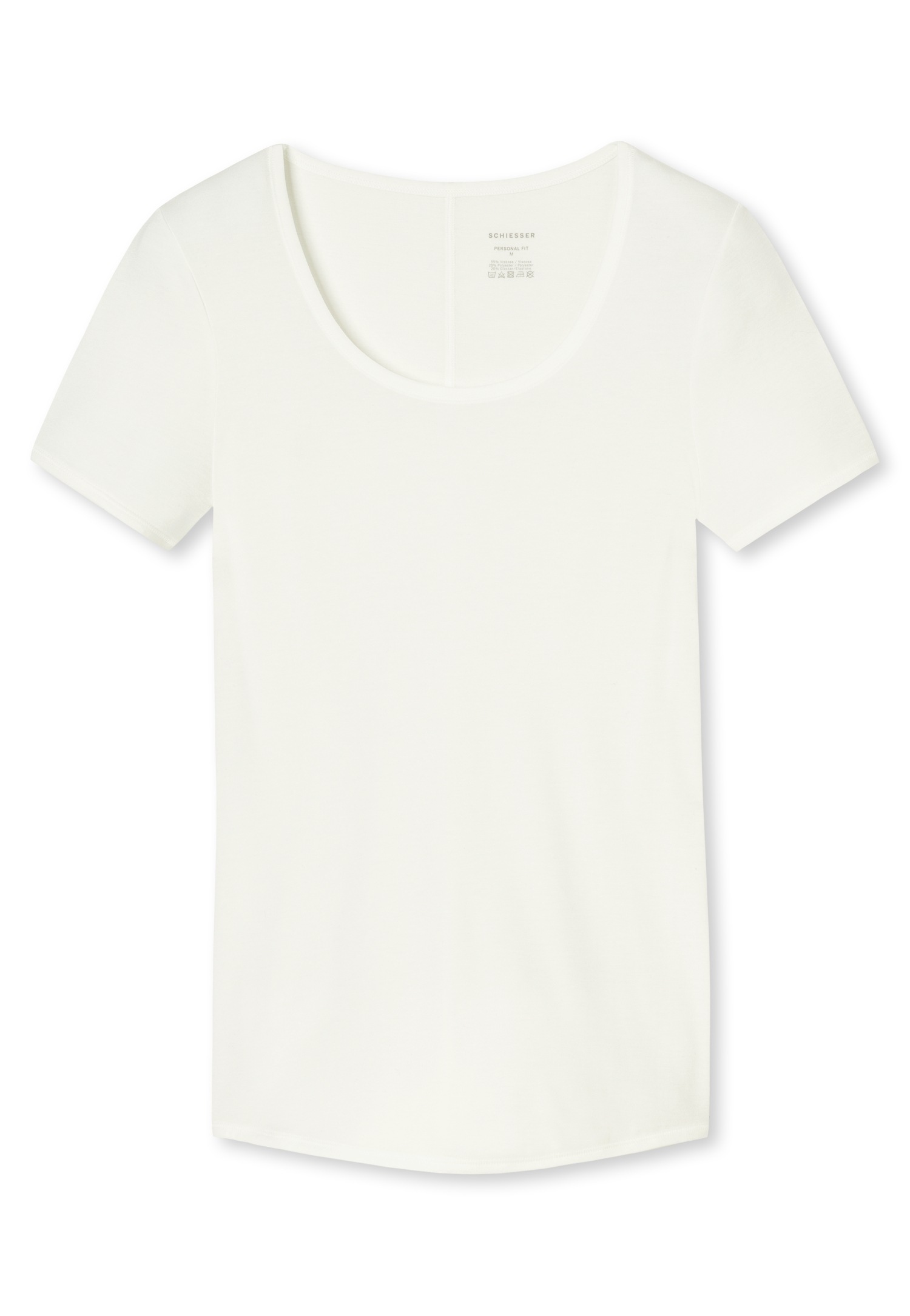 Schiesser Kurzarmshirt "Personal Fit", Rundhalsausschnitt, Single Jersey, o günstig online kaufen