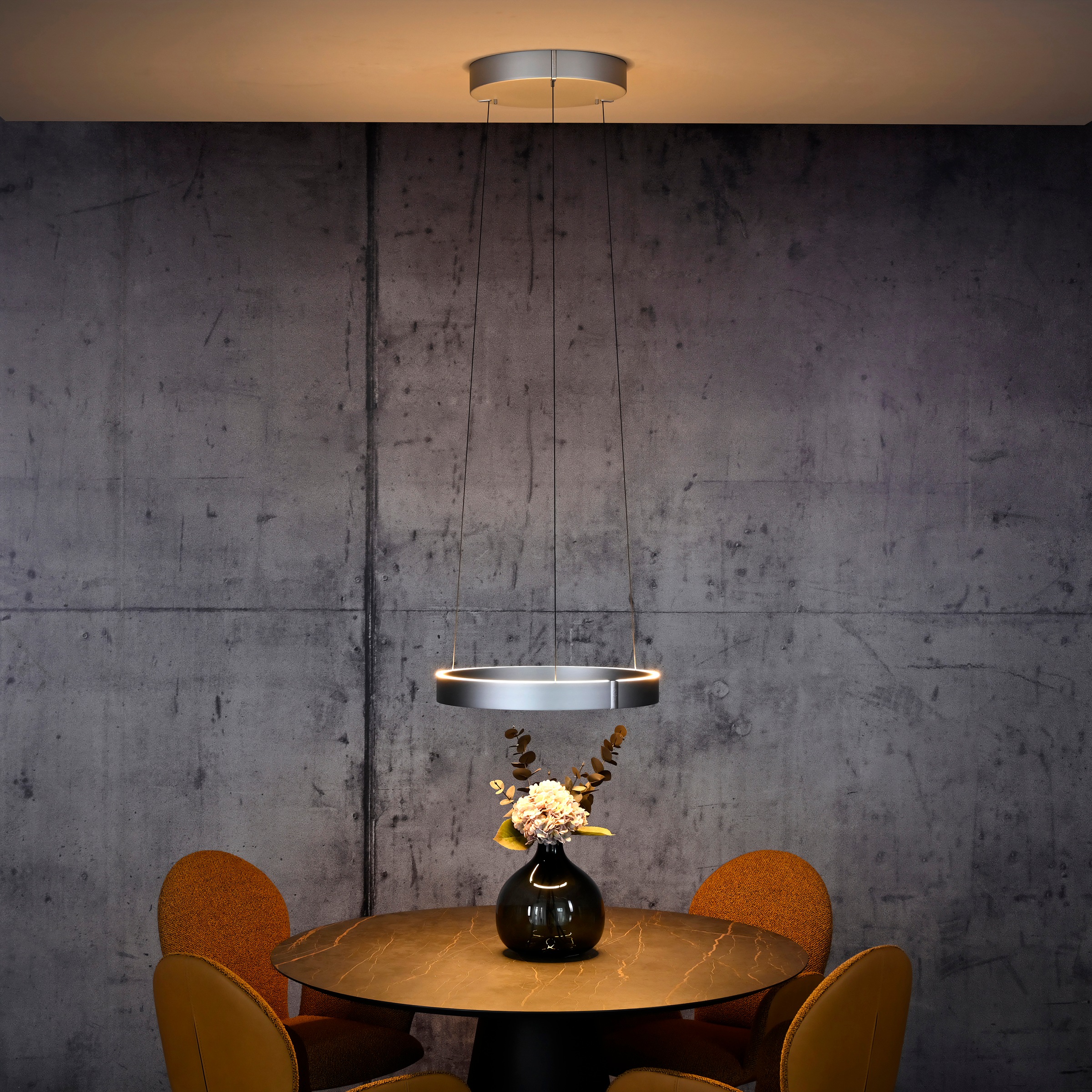 Neuhaus PURE LED Pendelleuchte »PURE E-Clipse« LED-Board 1 Stk. warmweiß - kaltweiß e-LIFT®-Funktion, CCT, dimmbar über Fernbedíenung