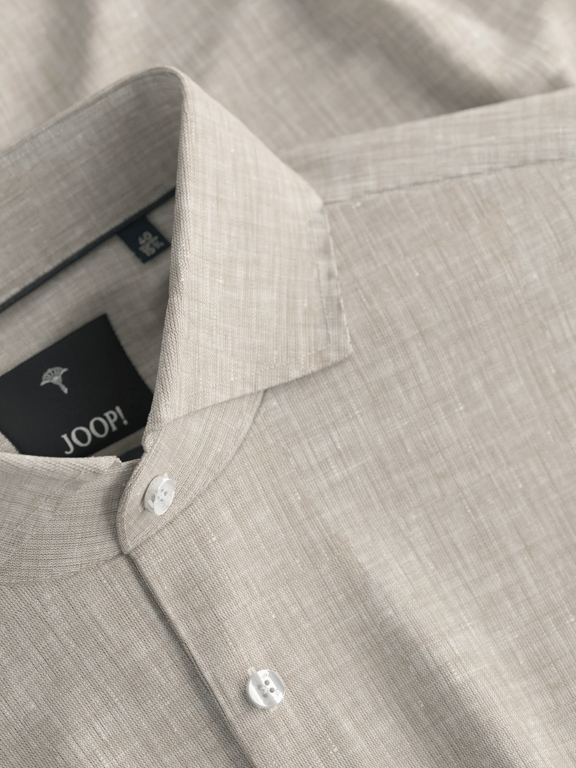 JOOP! Leinenhemd »Pai-W« mit New-Kentkragen, Slim Fit