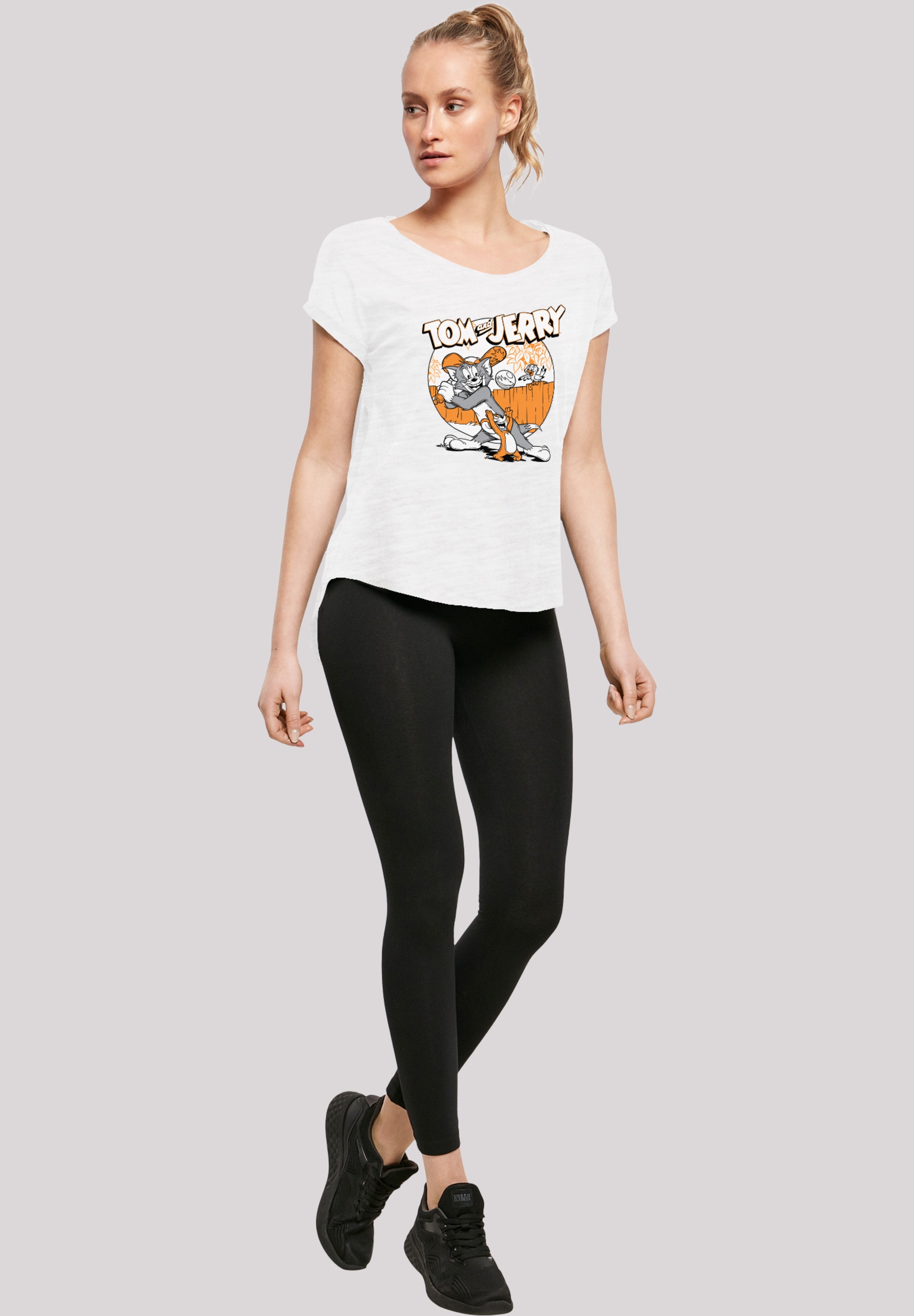 F4NT4STIC T-Shirt »Tom and Jerry TV Serie Play Baseball«, Print