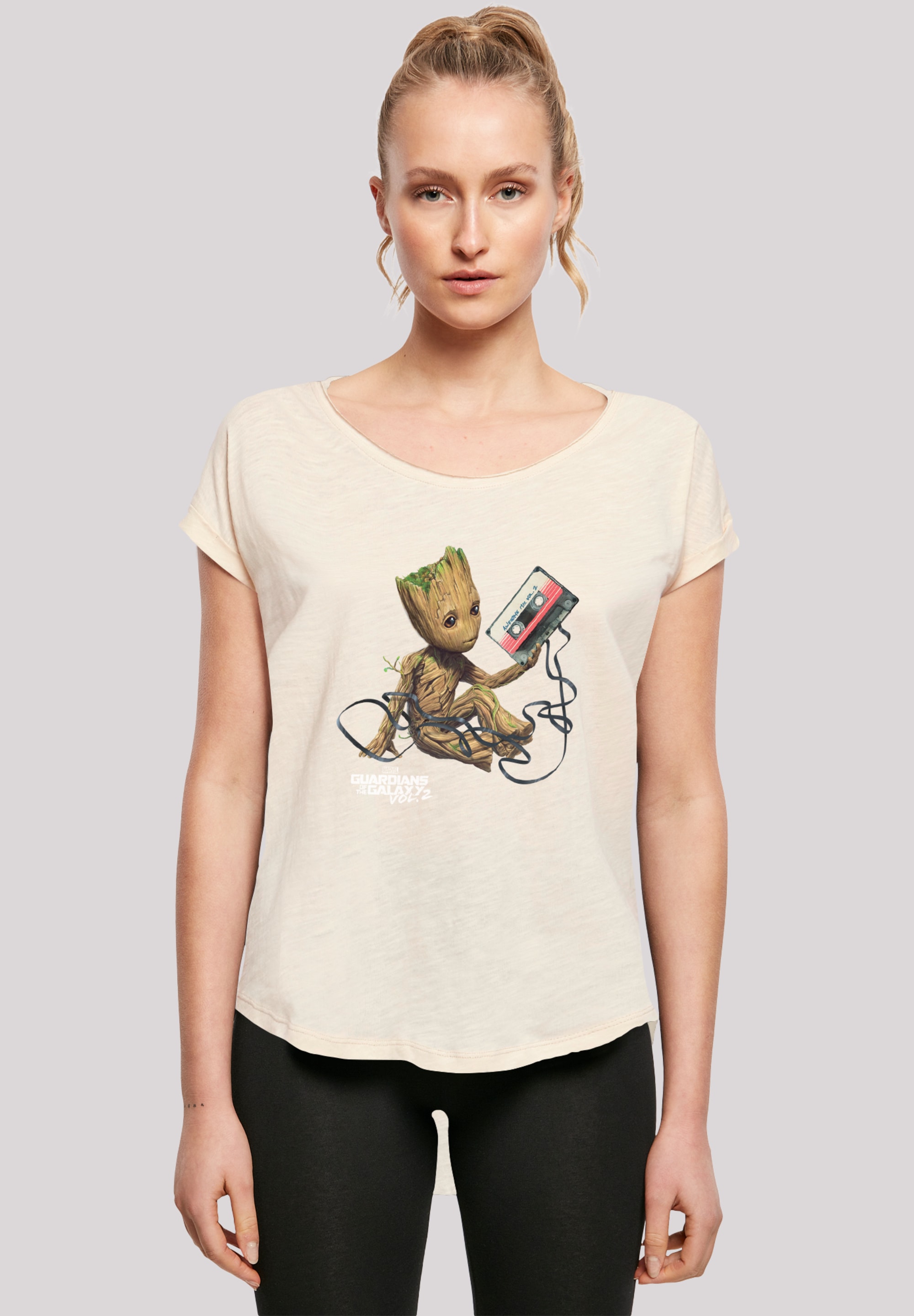 F4NT4STIC T-Shirt "Marvel Guardians Of The Galaxy Vol2 Groot Tape", Premium günstig online kaufen