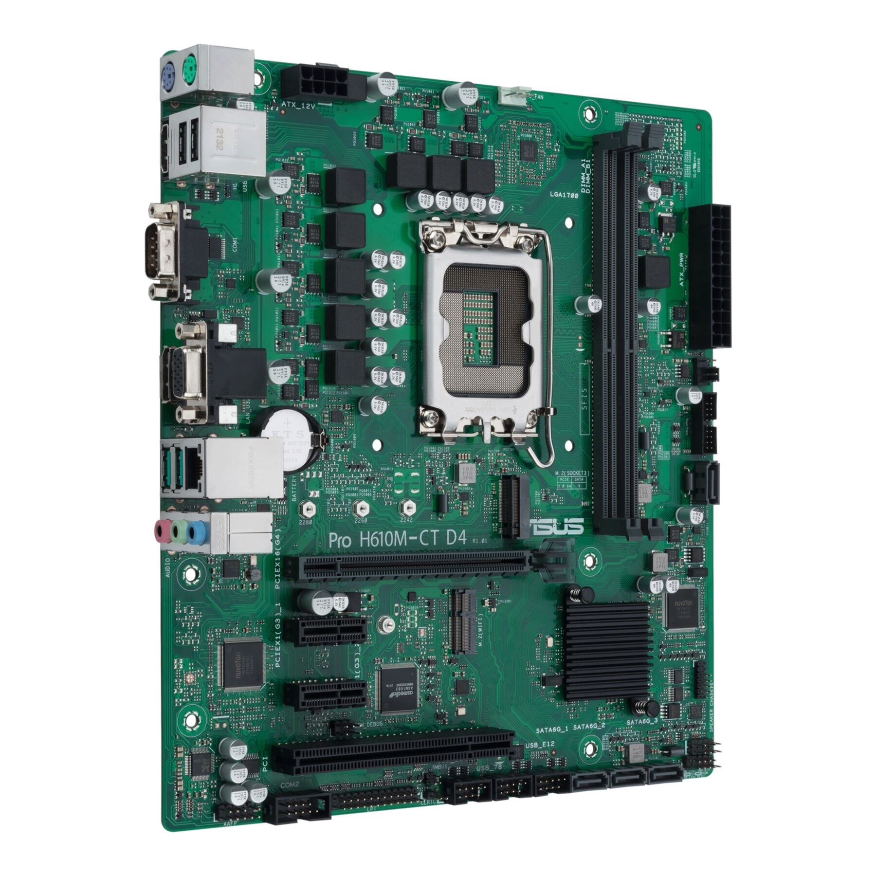 Asus Mainboard »PRO H610M-C D4-CSM«
