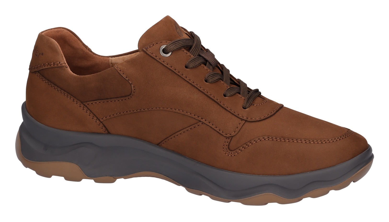 Waldläufer Sneaker »H-MAX«, Schnürschuh, Bequemschuh, Halbschuh in Komfortweite H (= sehr weit)