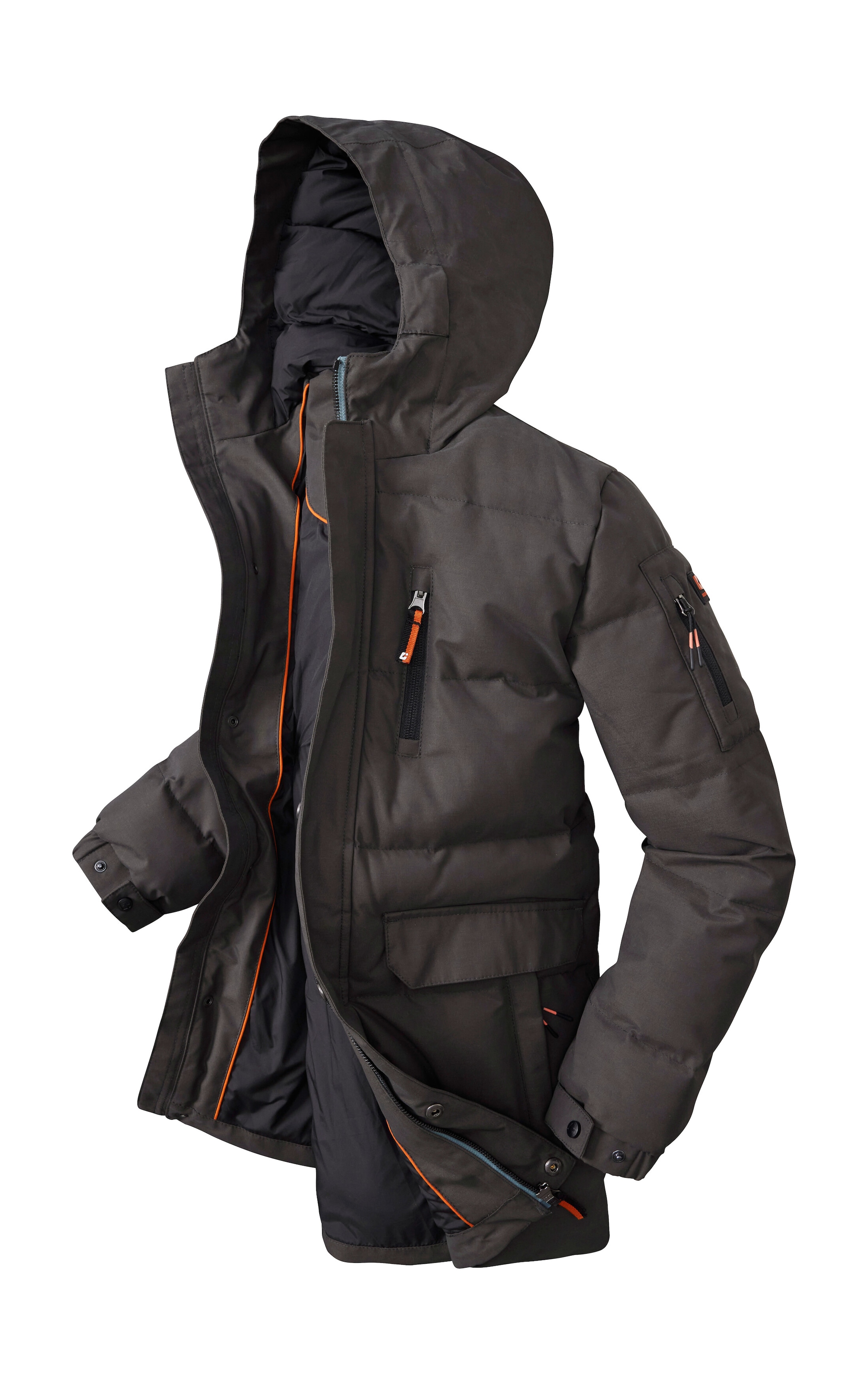 Killtec Steppmantel »KOW 238 BYS QLTD PRK«, Winddichter, wasserabweisender Kinderparka mit verstellbaren Ärmeln