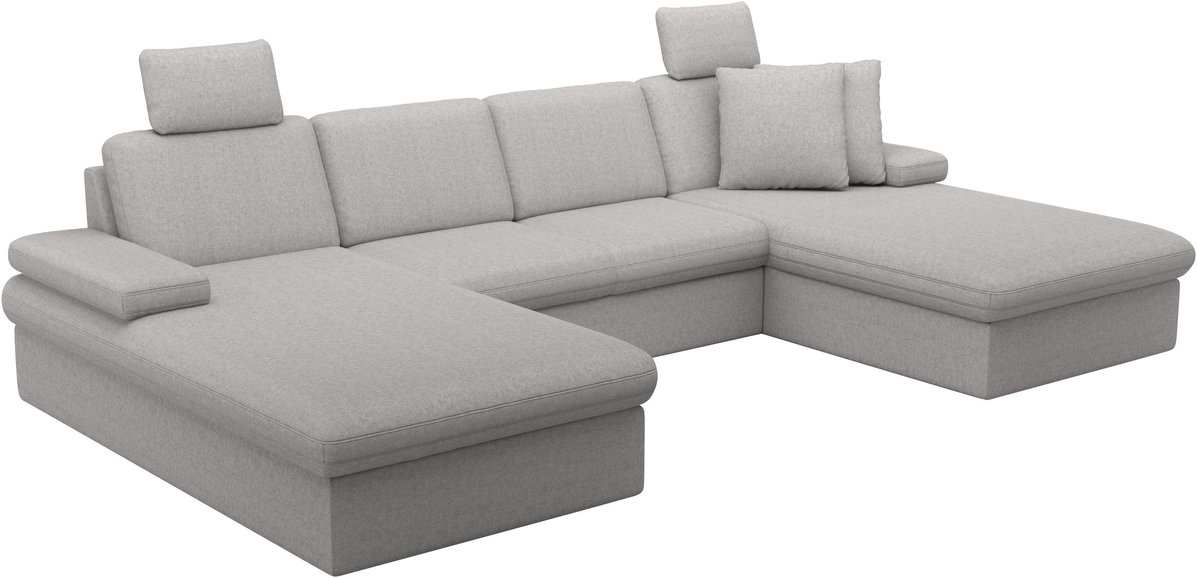 sit&more Wohnlandschaft »Moreno«, mit Armteilverstellung,wahlweise mit Bettfunktion