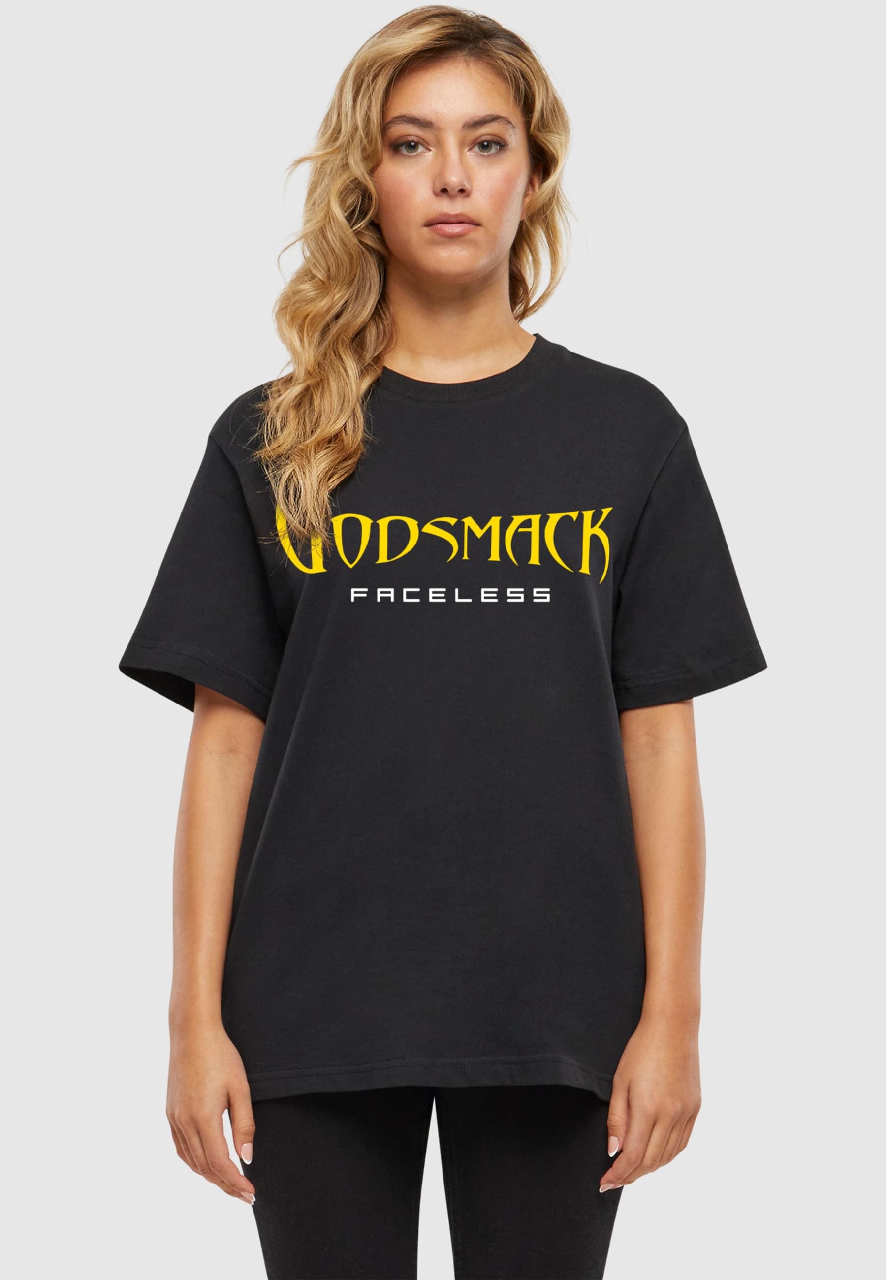 Merchcode T-Shirt »Merchcode Ladies Godsmack - Faceless Everyday Tee«, (1 tlg.)