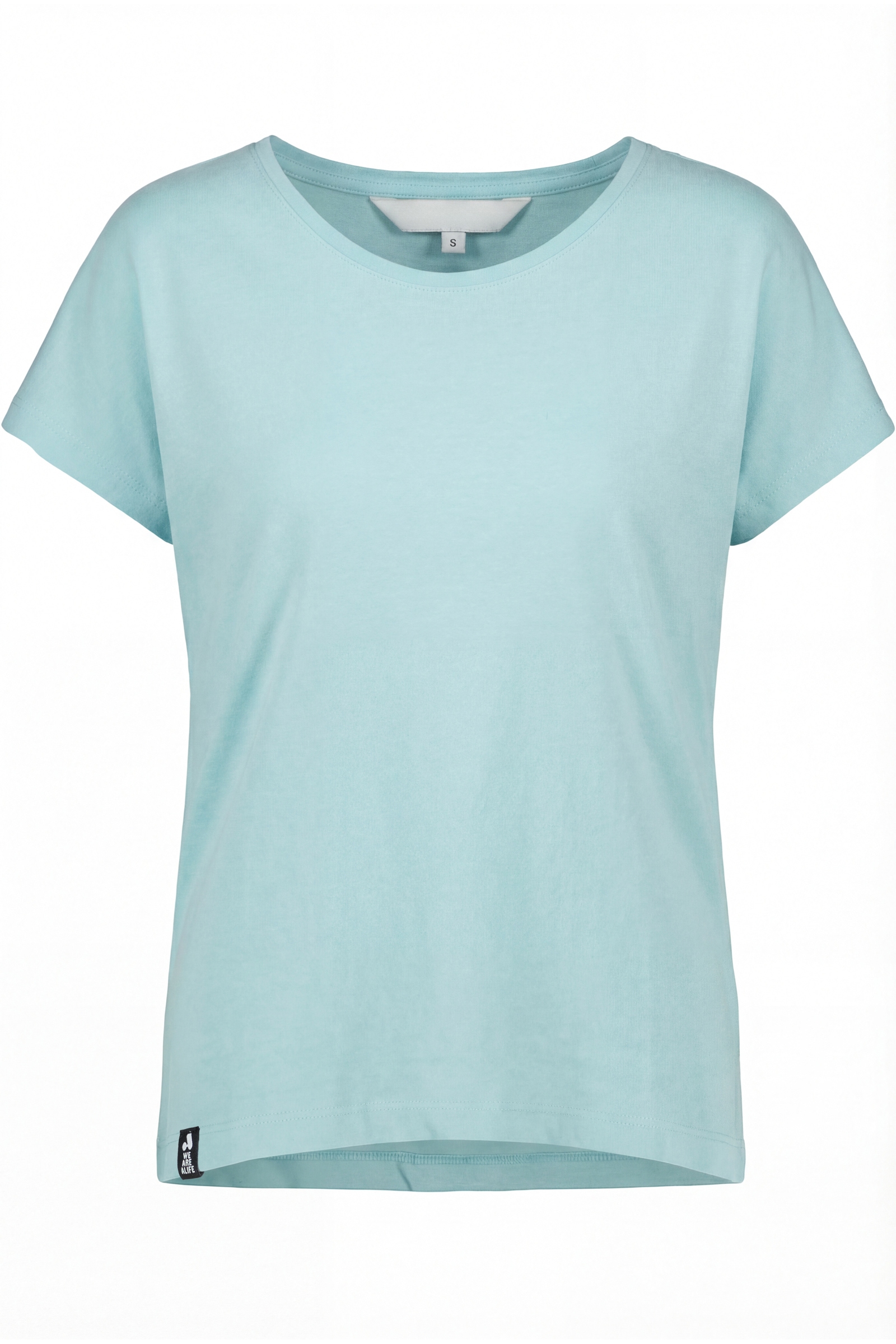 Alife & Kickin Rundhalsshirt leichtes Sommer-Top mit Print aus Bio-Baumwolle mit Rundhals