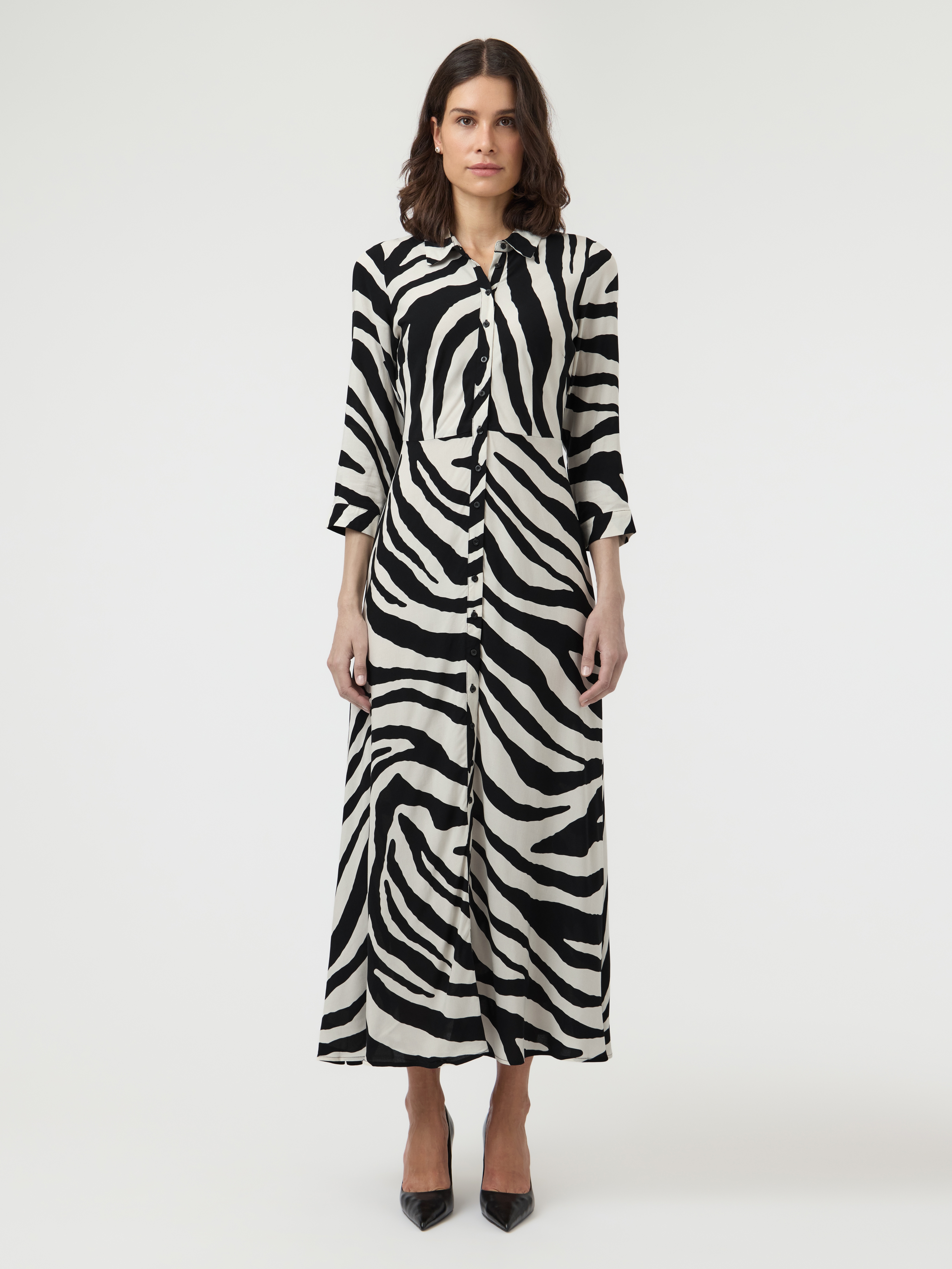 Y.A.S 1100000002199 "YASSAVANNA LONG SHIRT DRESS" Viskose, loose fit