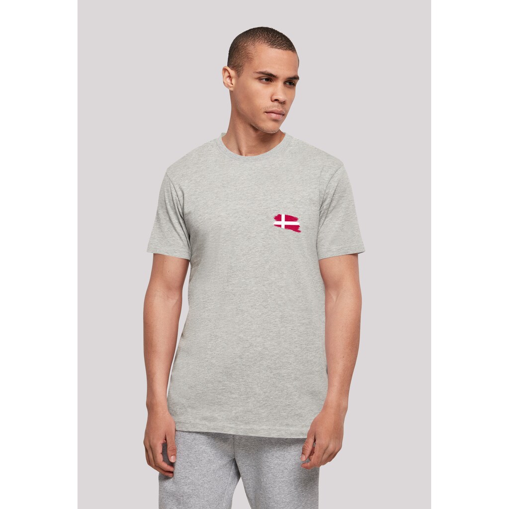 F4NT4STIC T-Shirt »Dänemark Flagge Denmark«