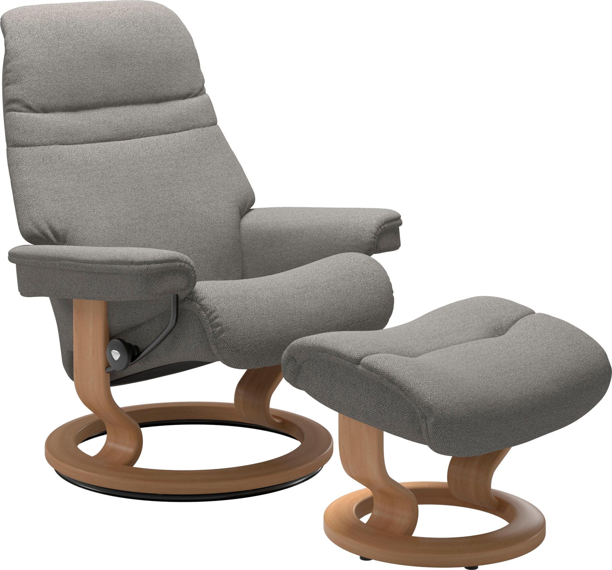 Stressless Relaxsessel "Sunrise", mit Classic Base, Größe L, Gestell Eiche günstig online kaufen