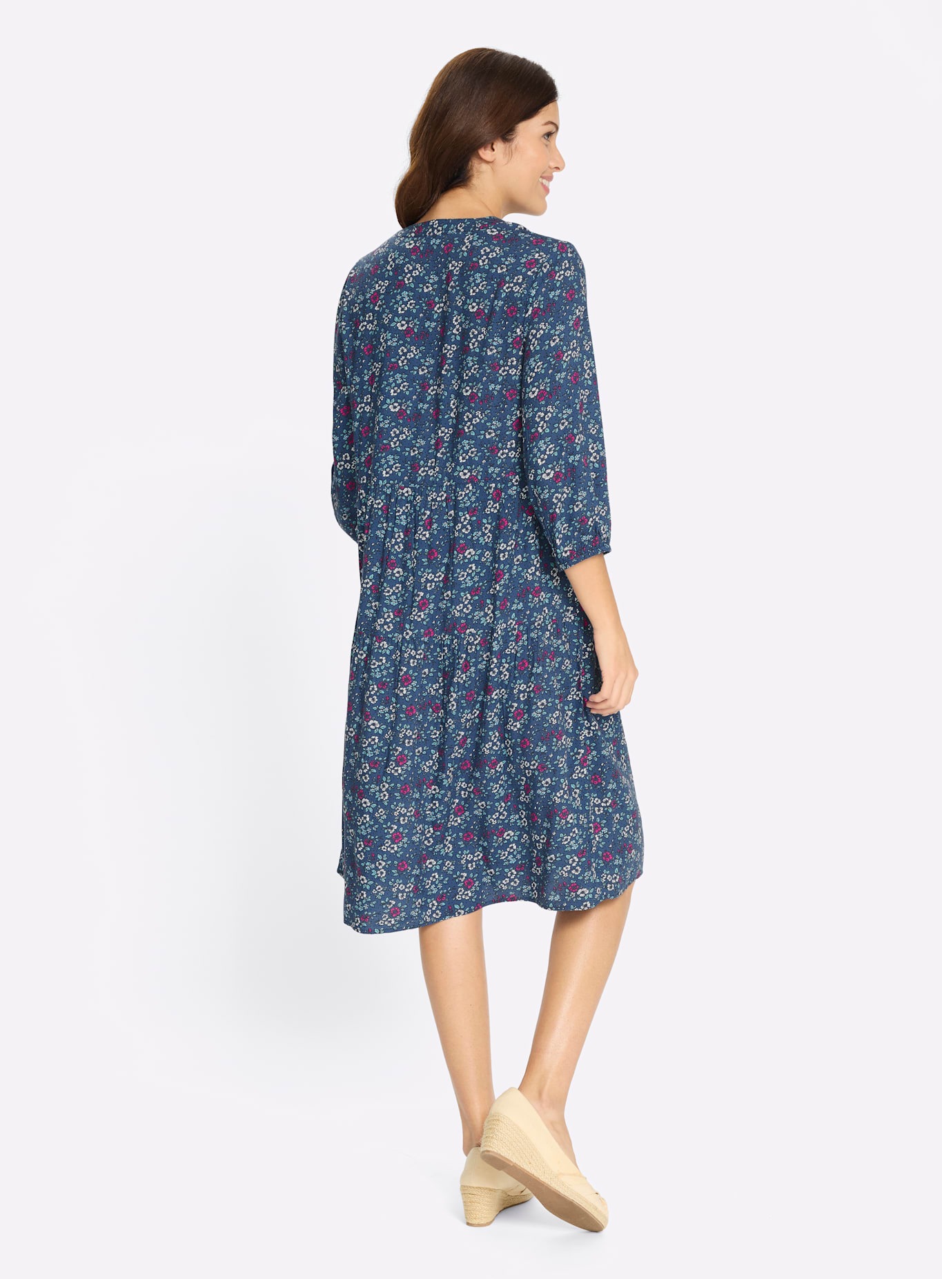 Thumbnail - Classic Basics A-Linien-Kleid "Stufenkleid"