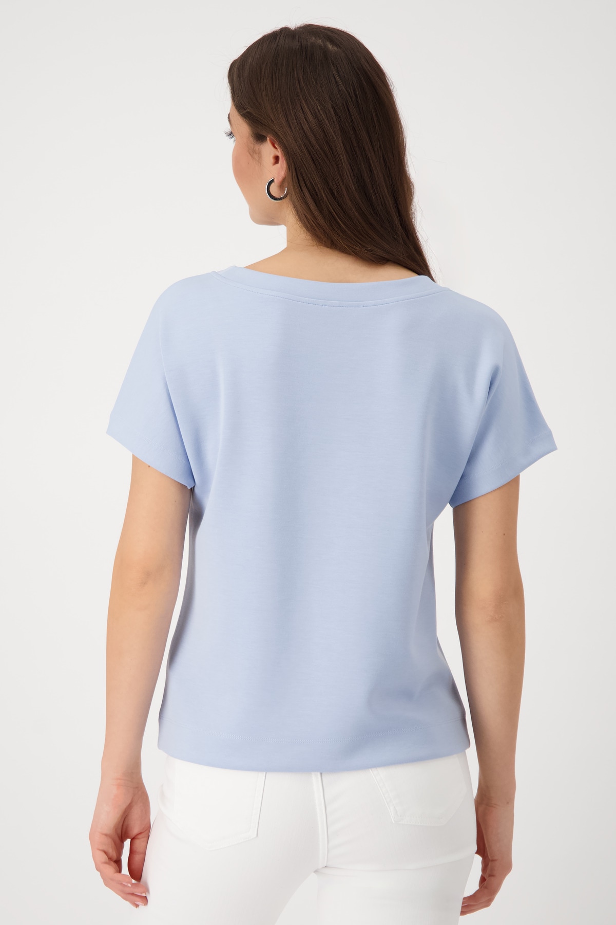 Monari Sweatshirt »Sweatshirt Basic Kette«, Mit Rundhalsausschnitt