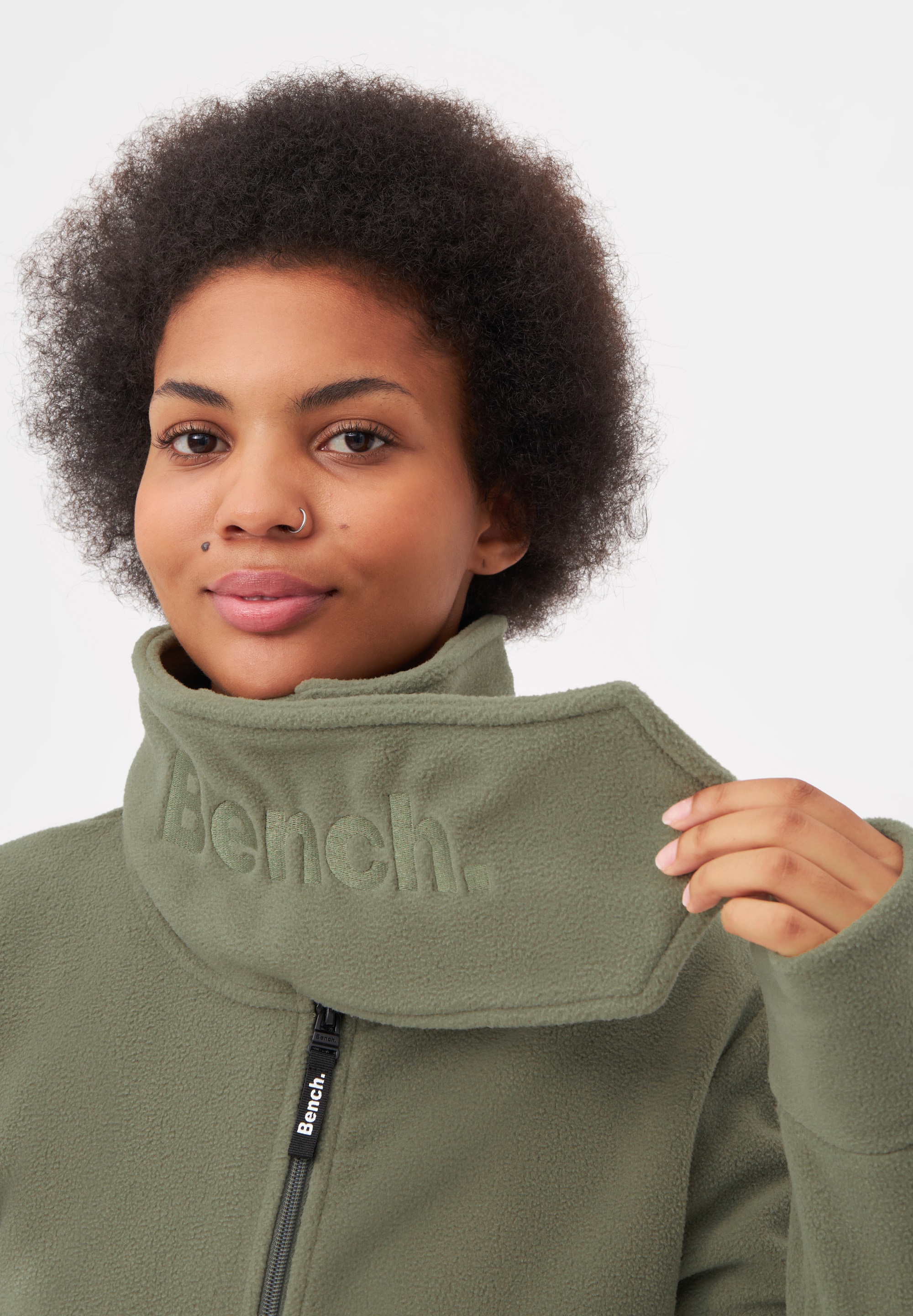 Bench. Fleecejacke »FUNNEL«