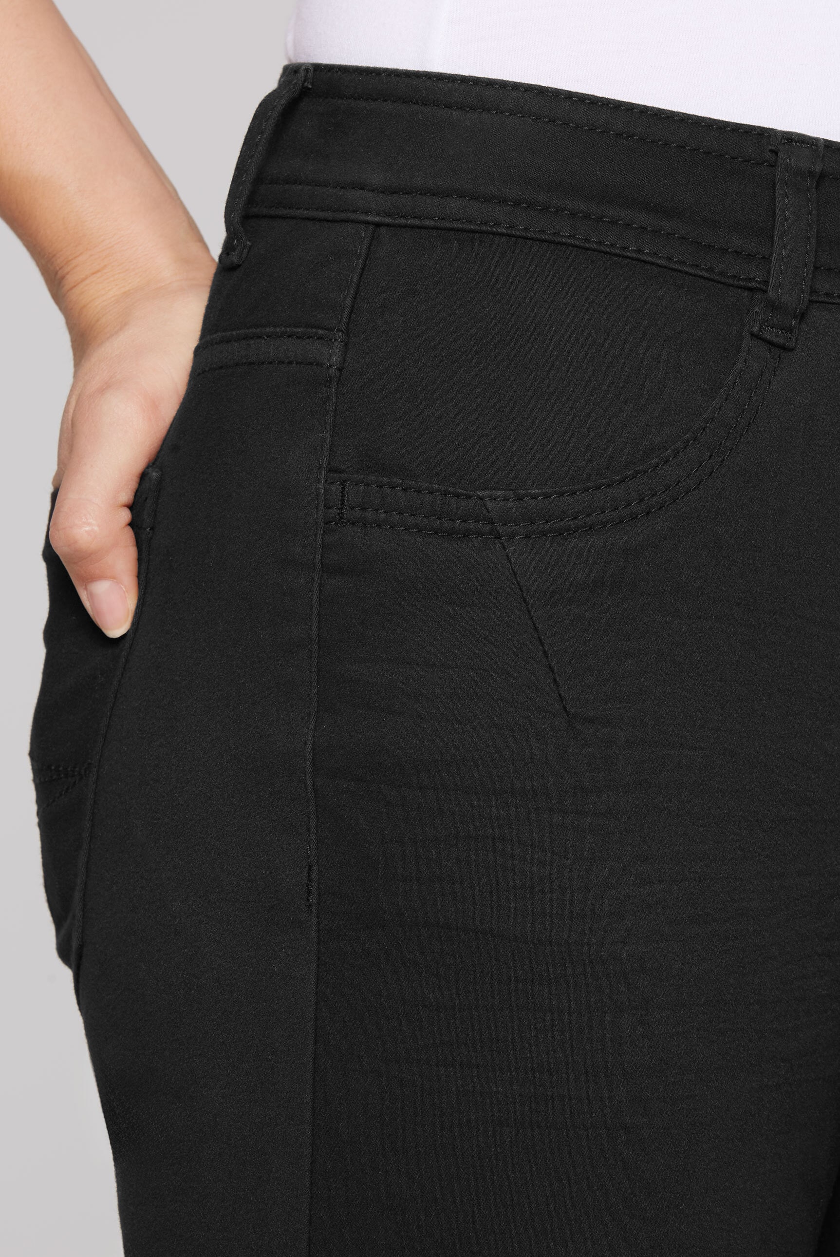 SOCCX Comfort-fit-Jeans, mit normaler Leibhöhe