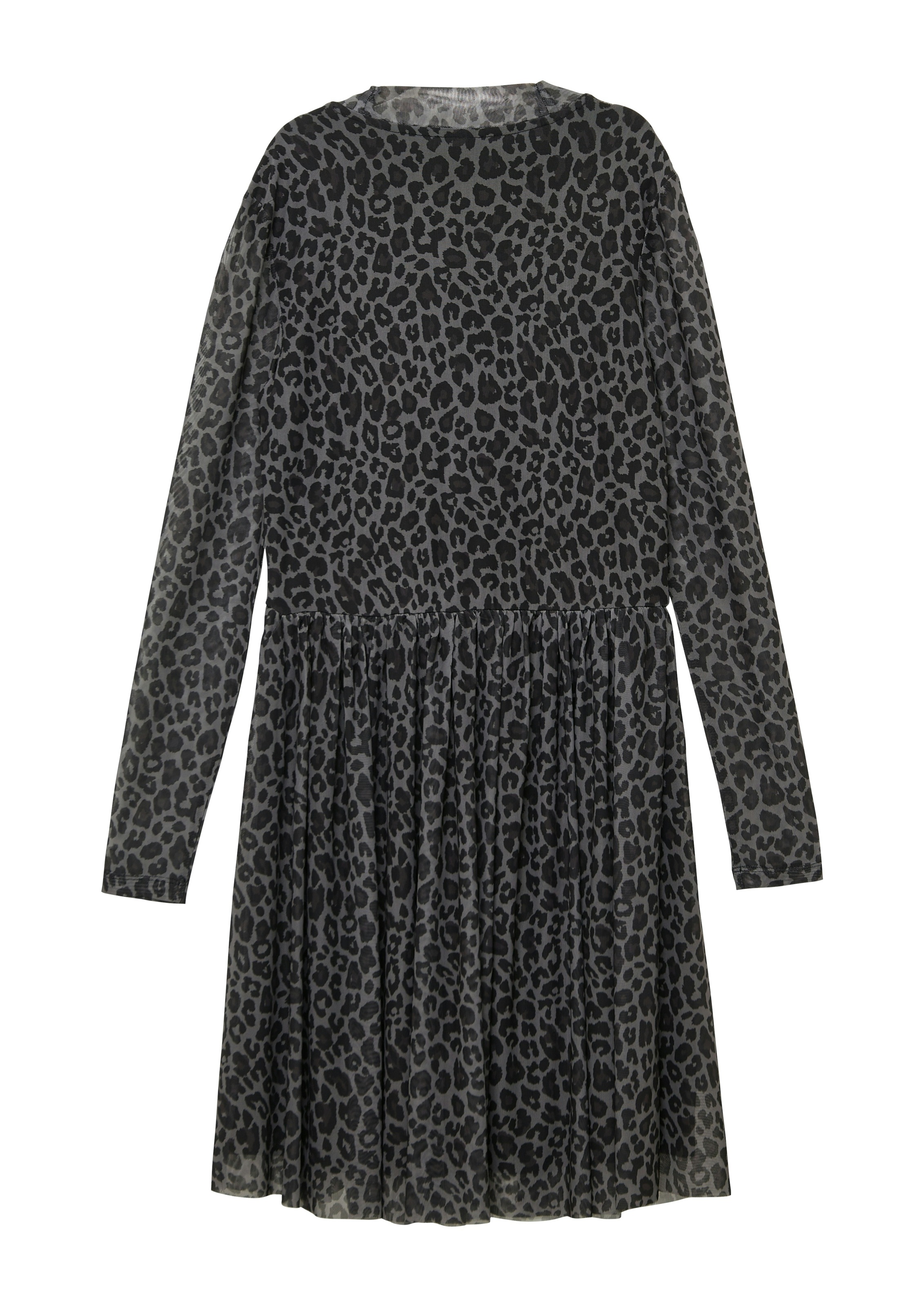 s.Oliver Junior Meshkleid Ohne Taschen mit blickdichtem Futter und All-Over-Print, für Girls