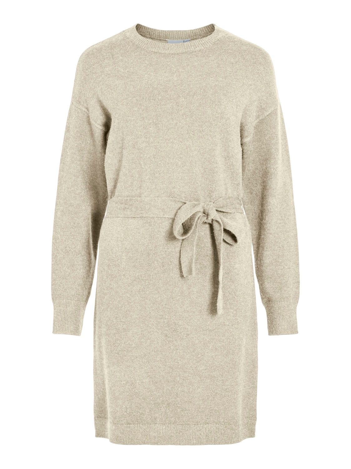 Vila Strickkleid »VIRIL O-NECK L/S BELT KNIT DRESS - NOOS«