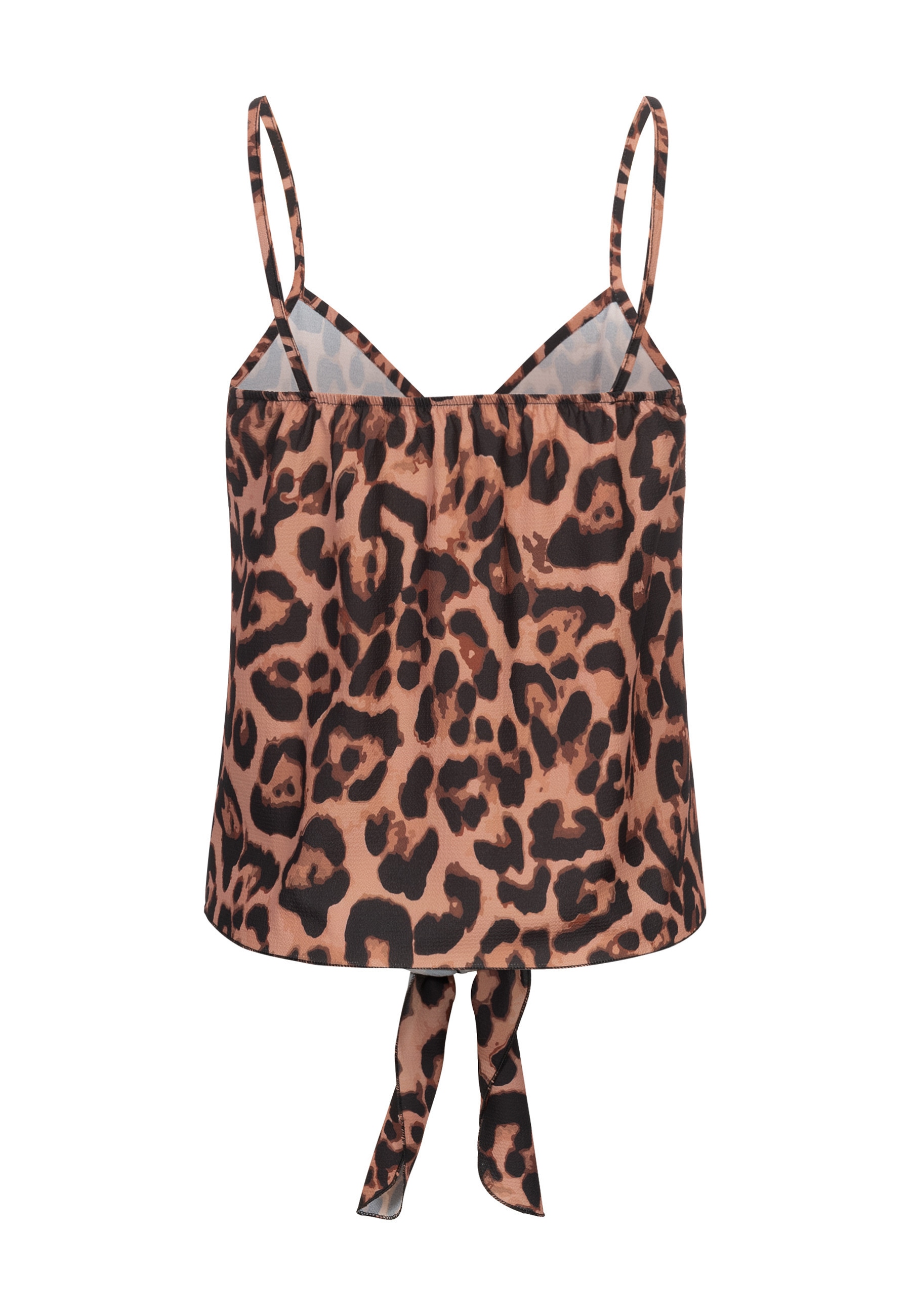 CLOUD 5IVE Muskelshirt »CLOUD 5IVE Top with knot detail and leo print« 1 Stk.