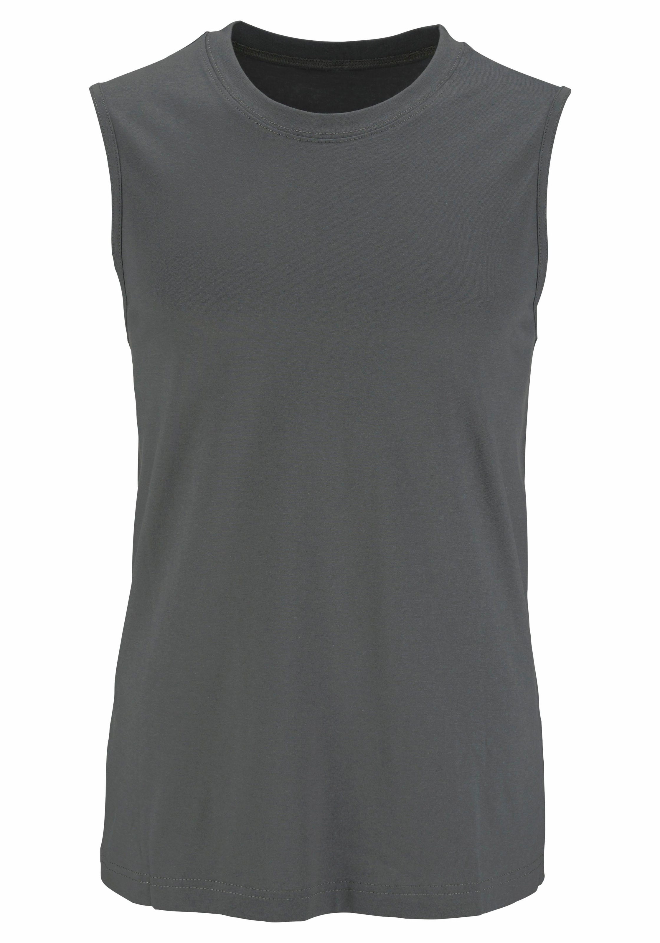 H.I.S Muscleshirt Packung, 3 Stk. tlg. mit Rundhalsausschnitt günstig online kaufen