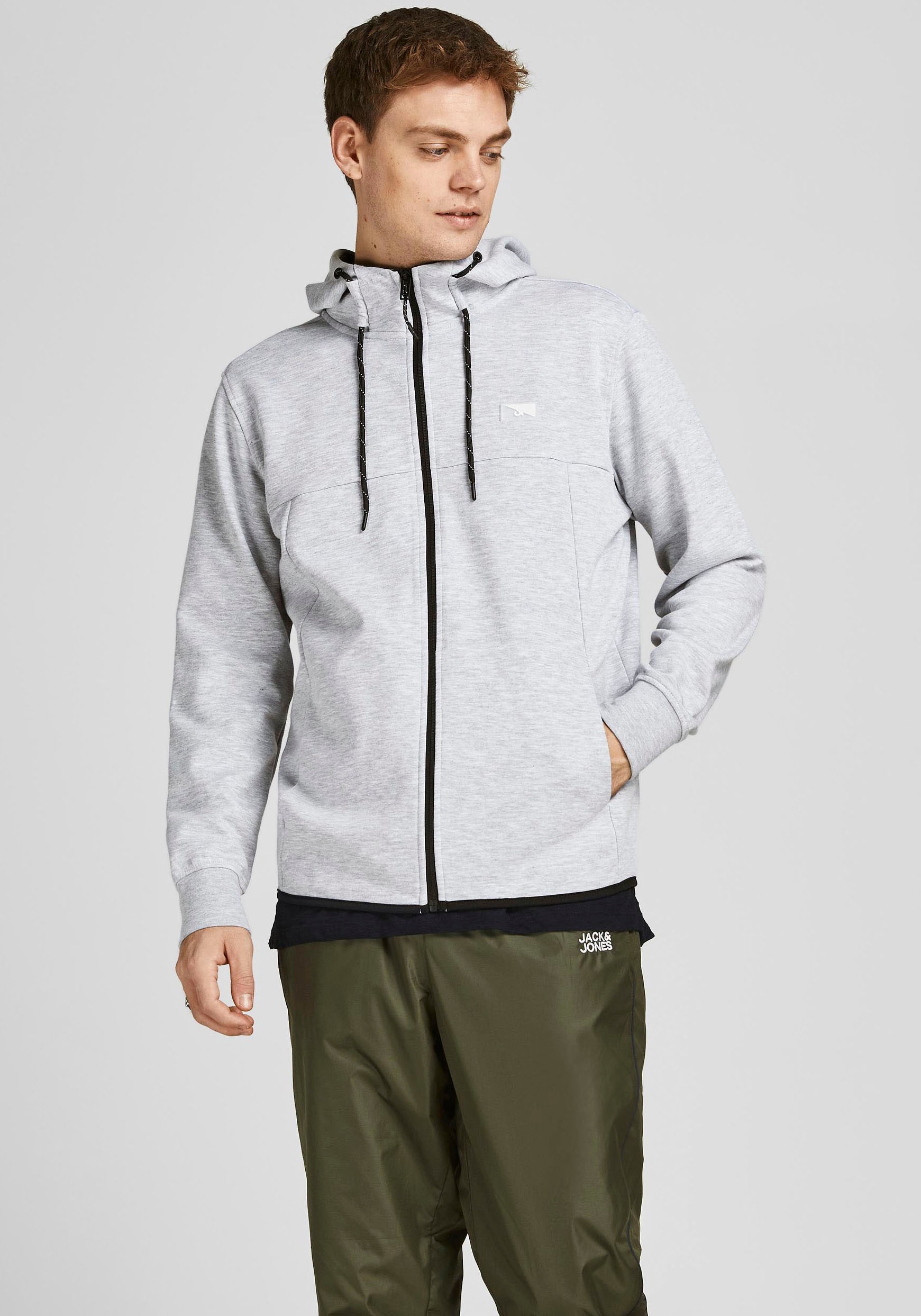 Jack & Jones Kapuzensweatjacke "AIR SWEAT ZIP HOOD"