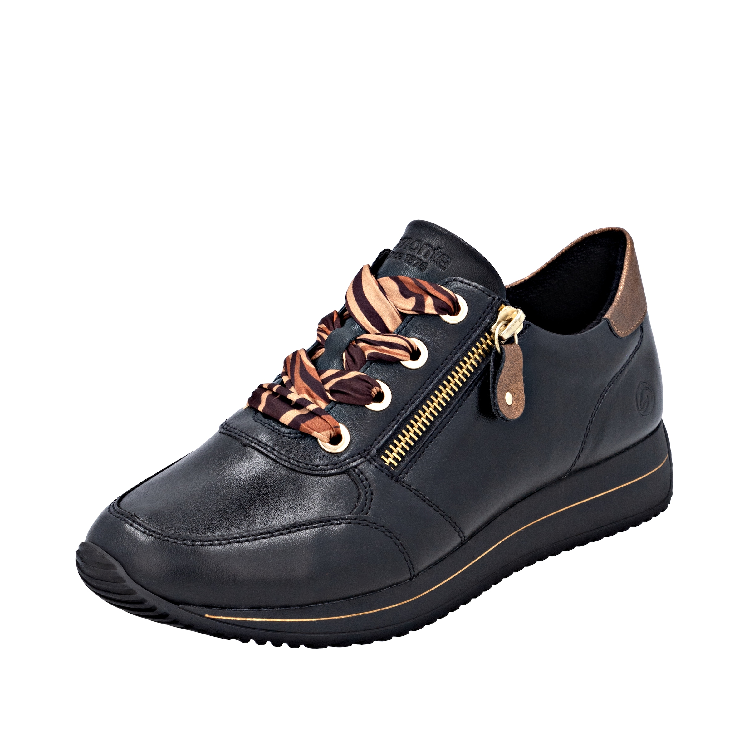Remonte Keilsneaker, Schnürschuh, Halbschuh, Freizeitschuh mit seitlichem R günstig online kaufen
