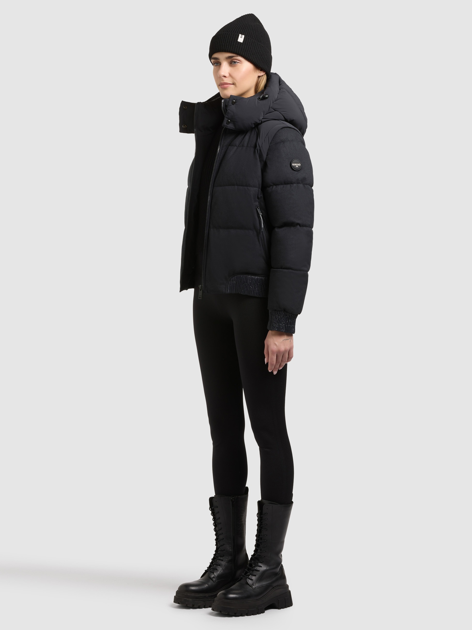 khujo Winterjacke »OAKLYNN« mit Kapuze