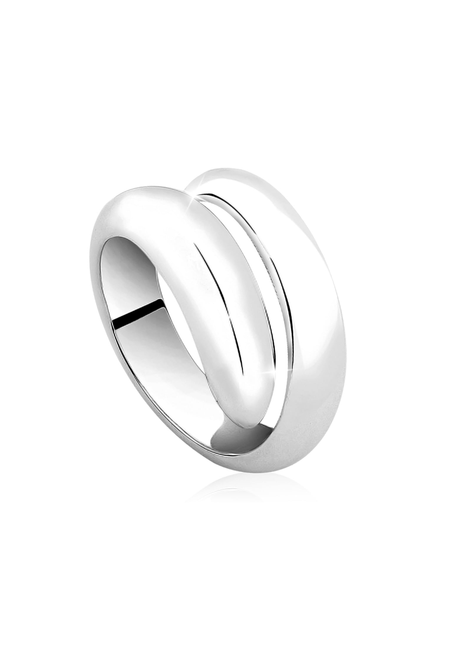 Fingerring »Wickelring Spiral Fingerschmuck 925 Silber«