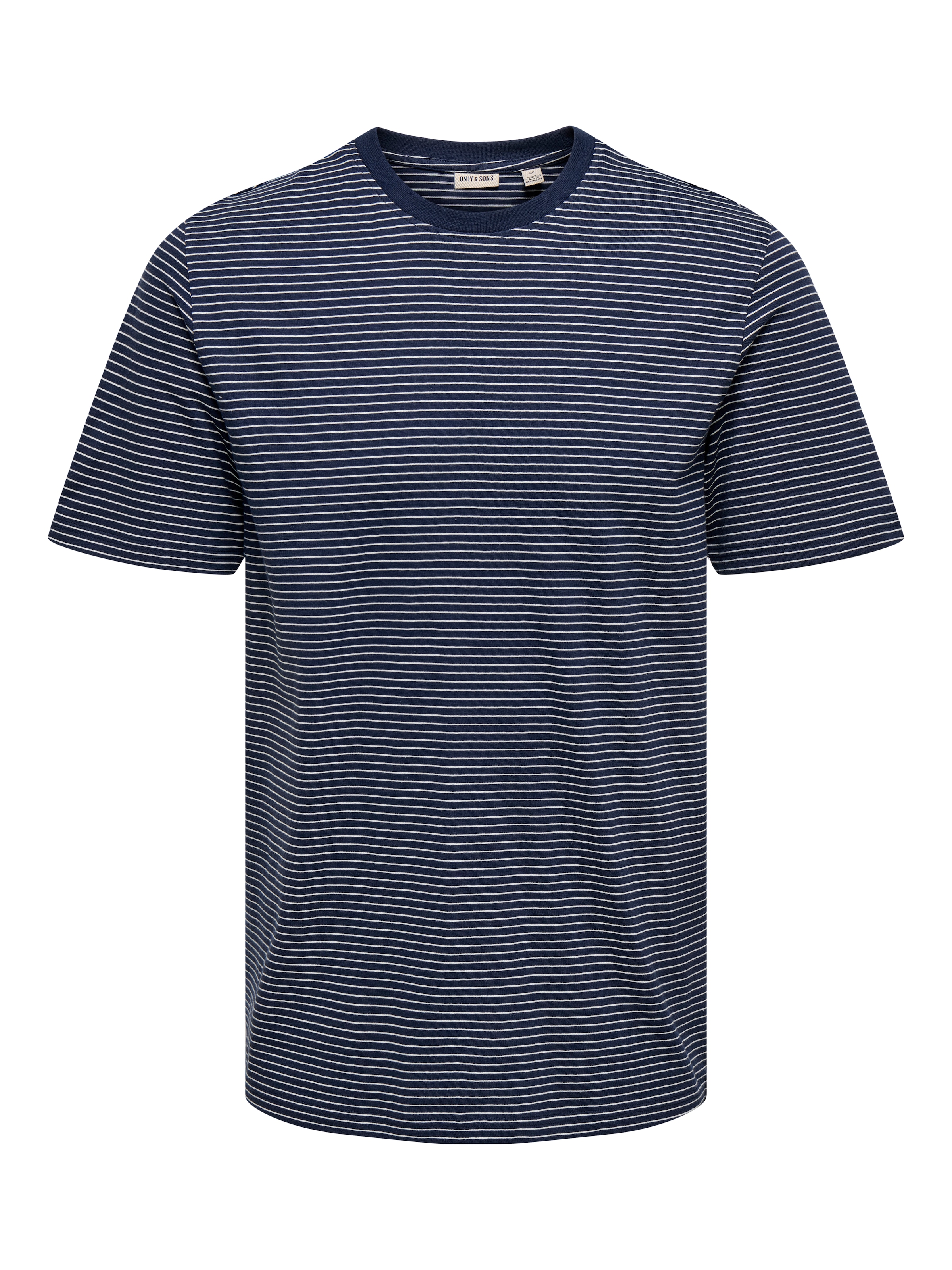 ONLY & SONS Rundhalsshirt »ONSFRED LIFE RLX SS STRIPE TEE NOOS«