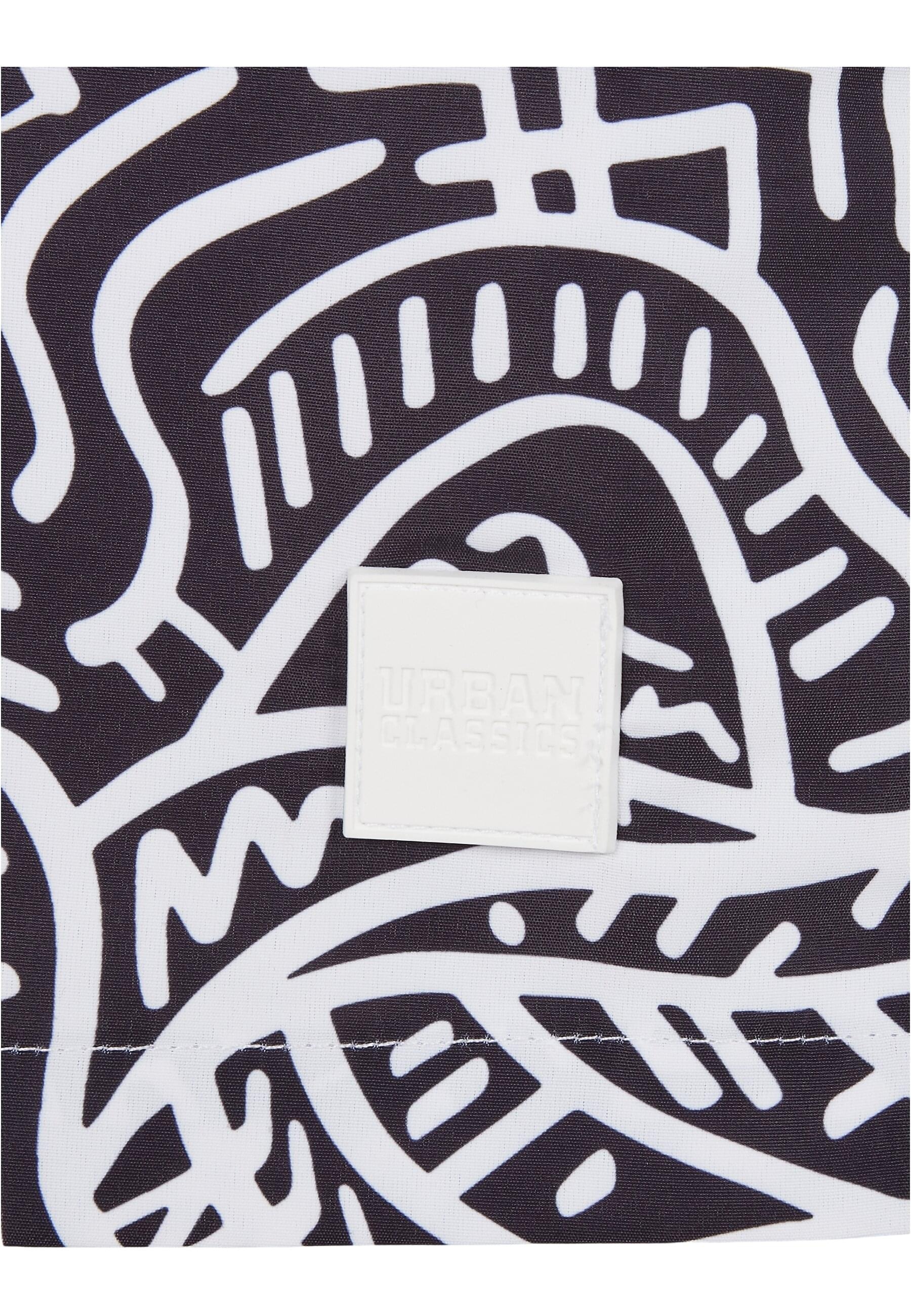 URBAN CLASSICS Badeshorts »Urban Classics Herren Pattern Swim Shorts«