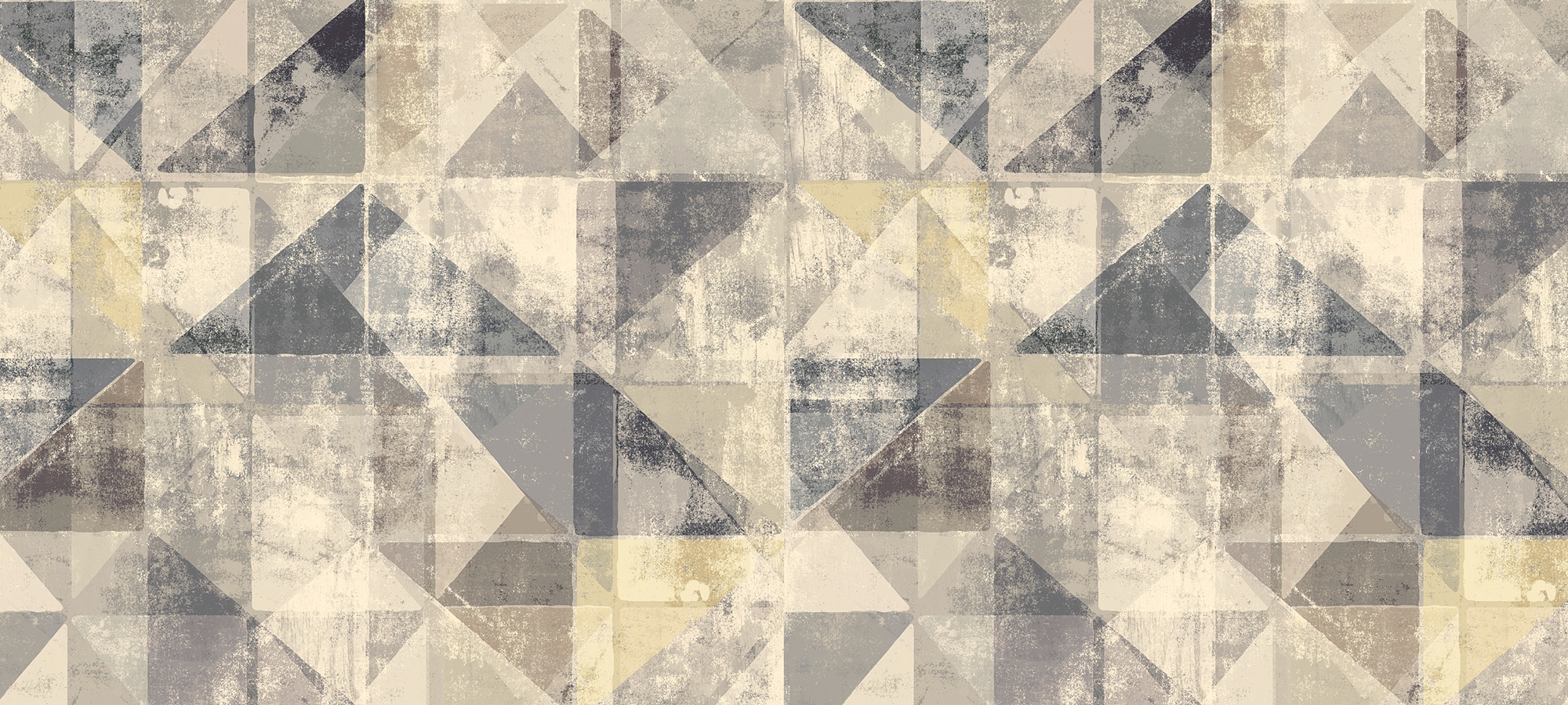Architects Paper "Atelier 47 Used Triangle 1" geometrisch glatt Vlies, Wand, Schräge, Decke